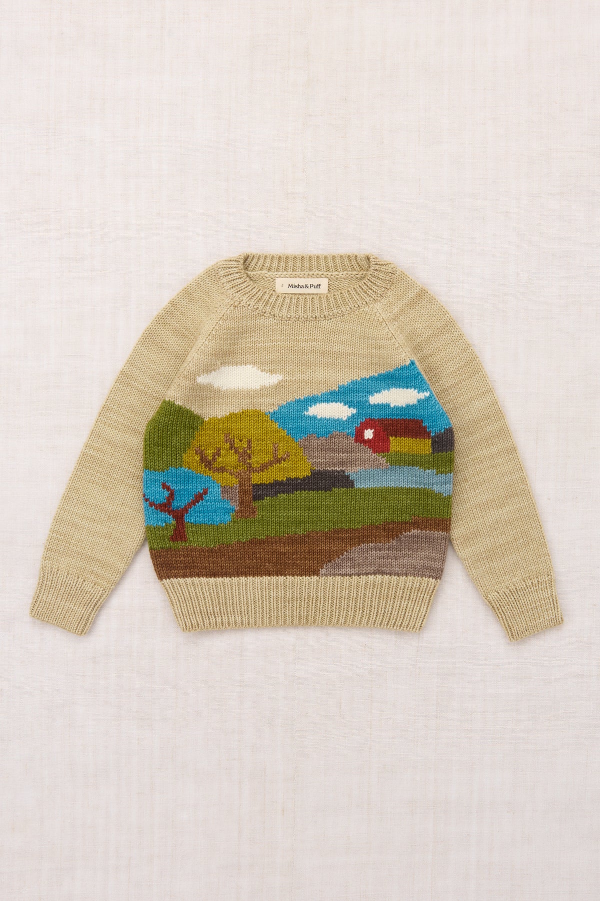 Countryside Sweater, Alabaster