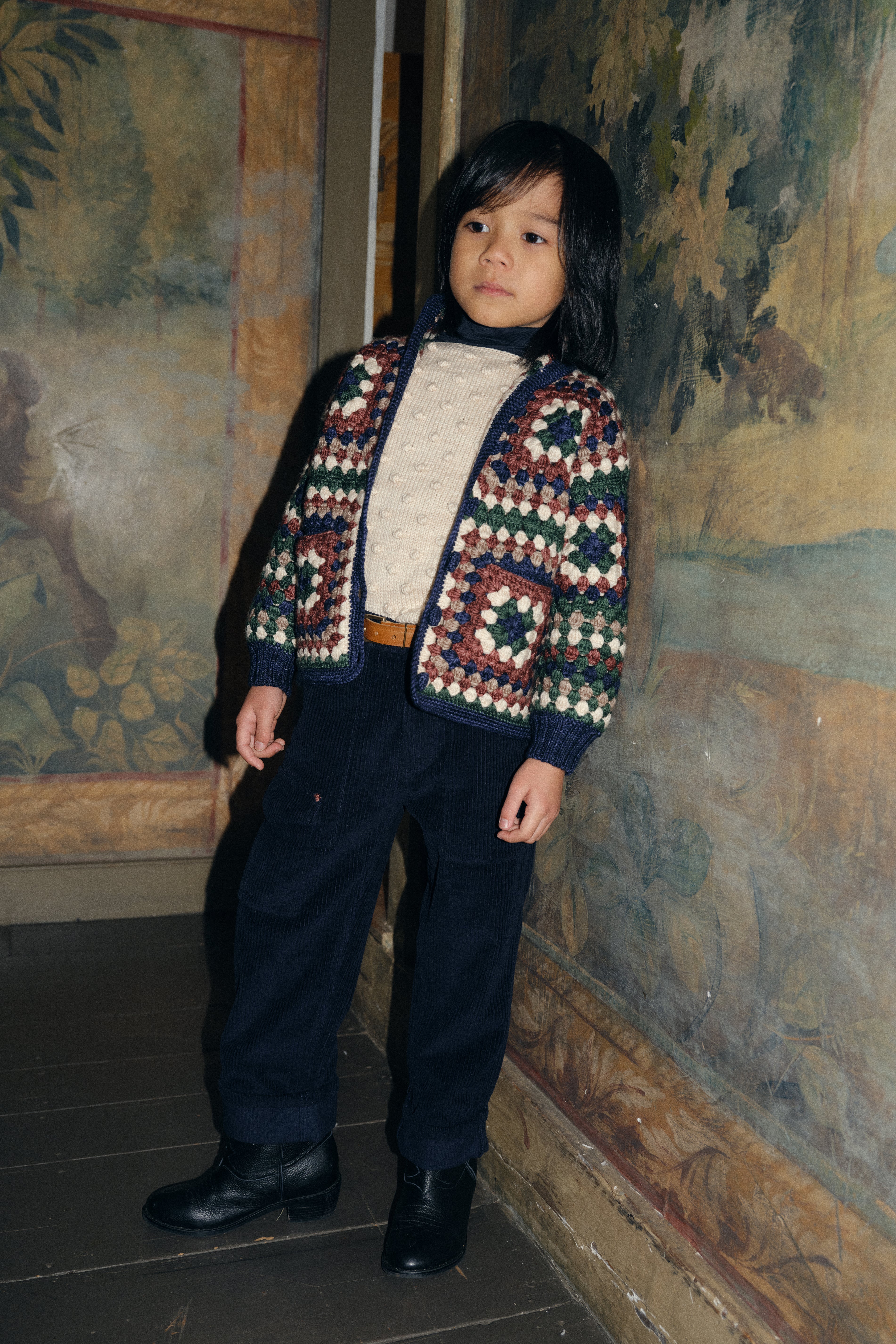 Crochet Big Square Jacket