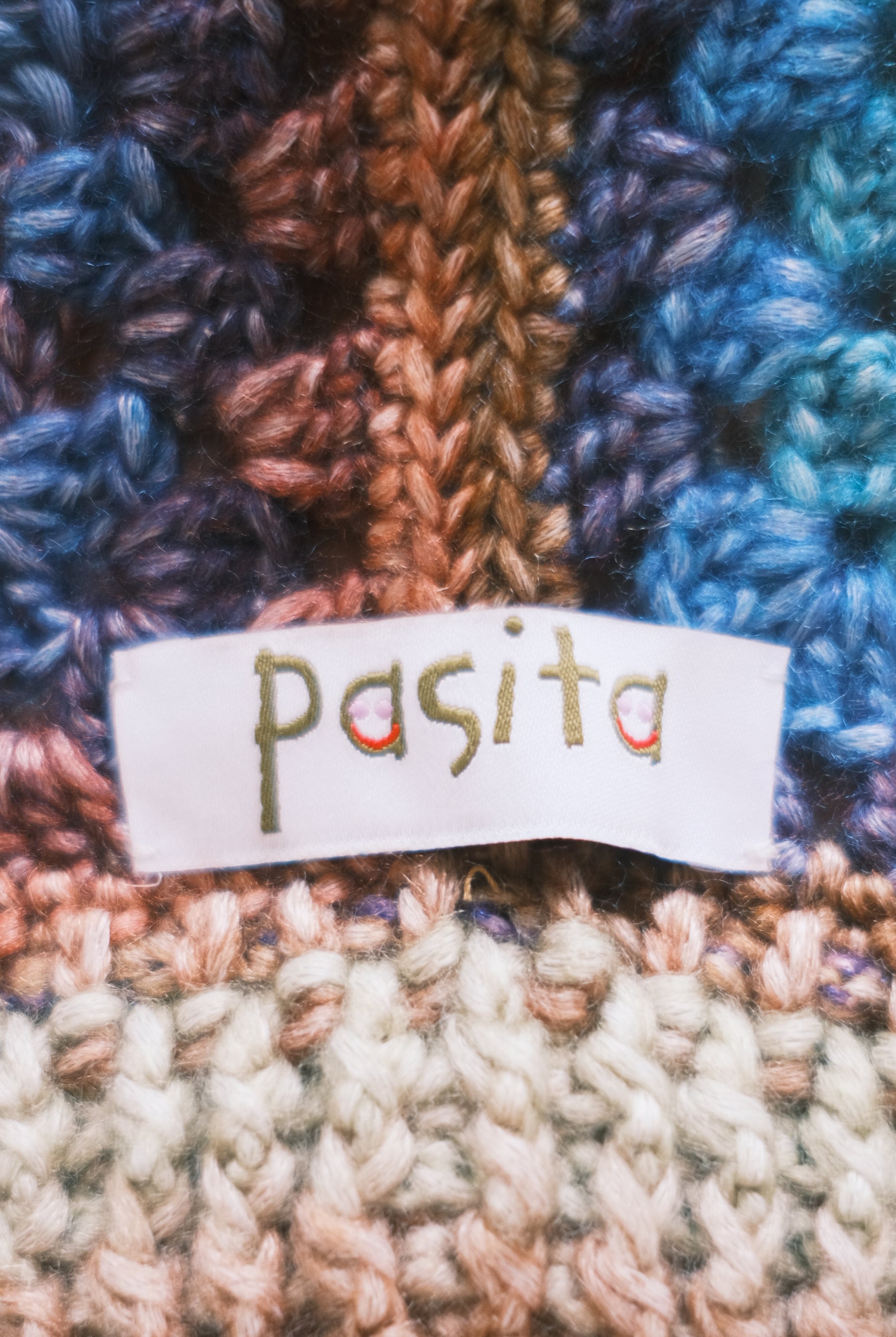 Colorful Wool Bonnet