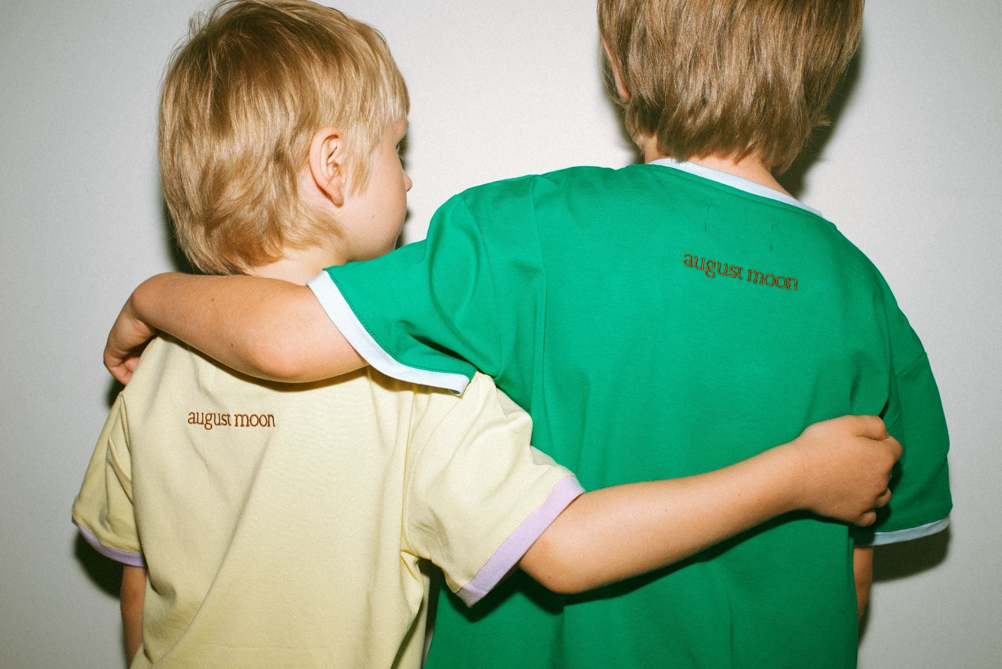 August Moon Embroidered Tee