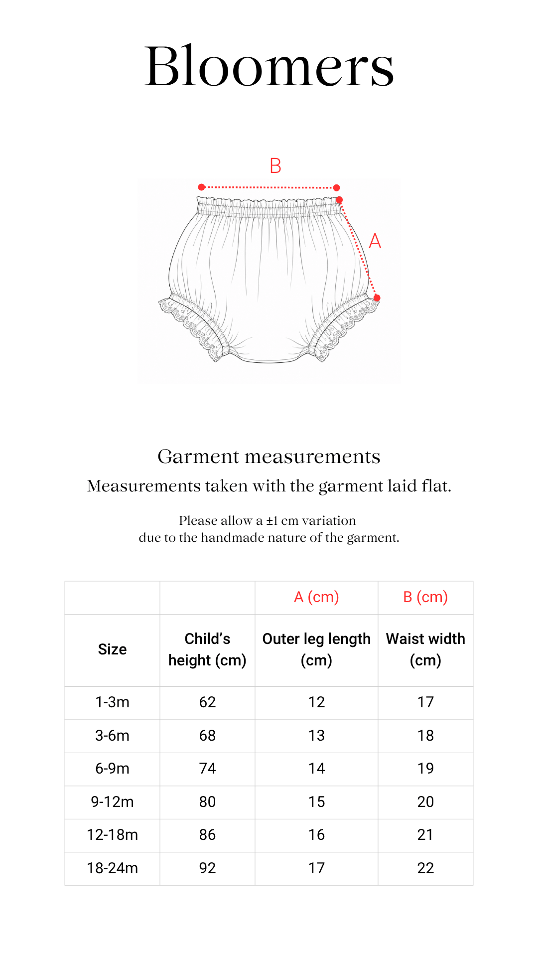 Claire in Bloom Baby Bloomers