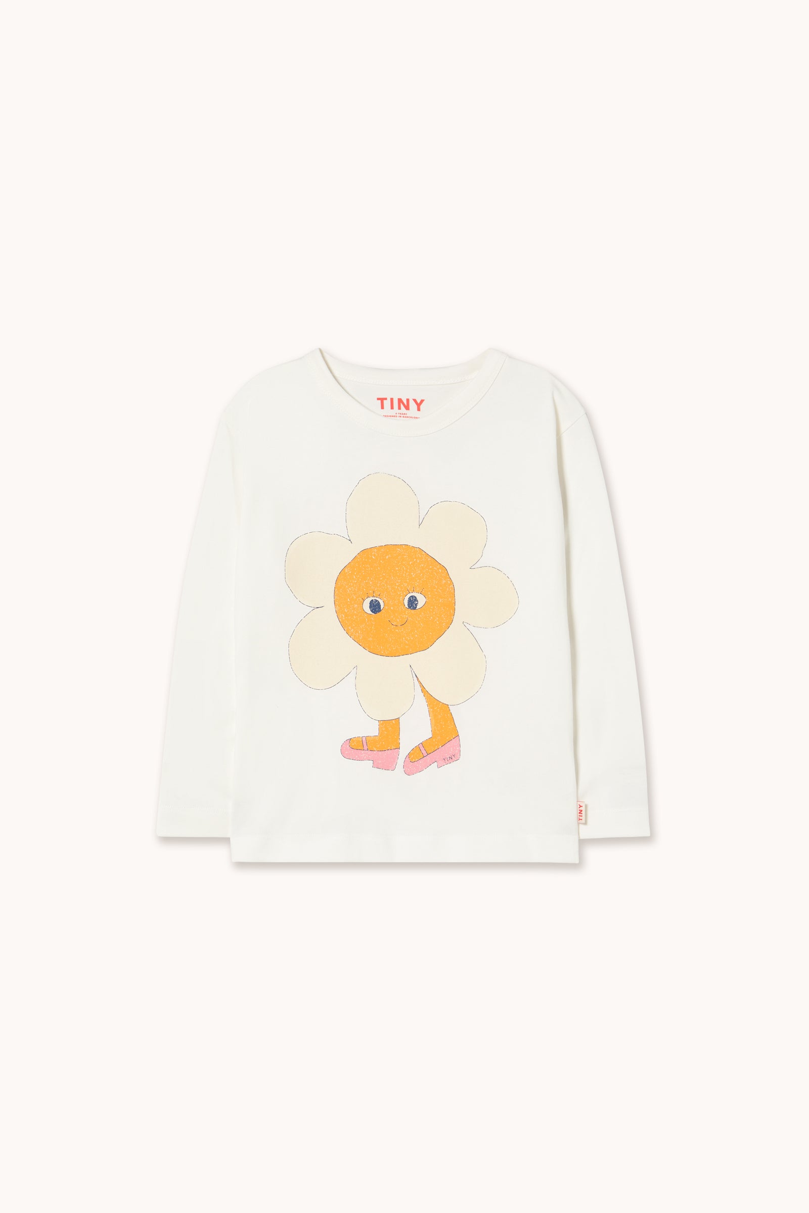 Flower Graphic Sleeve Tee