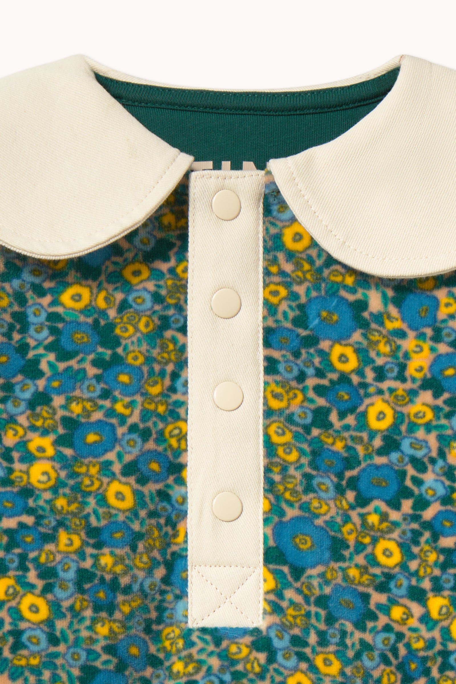 Flower Pattern One-Piece