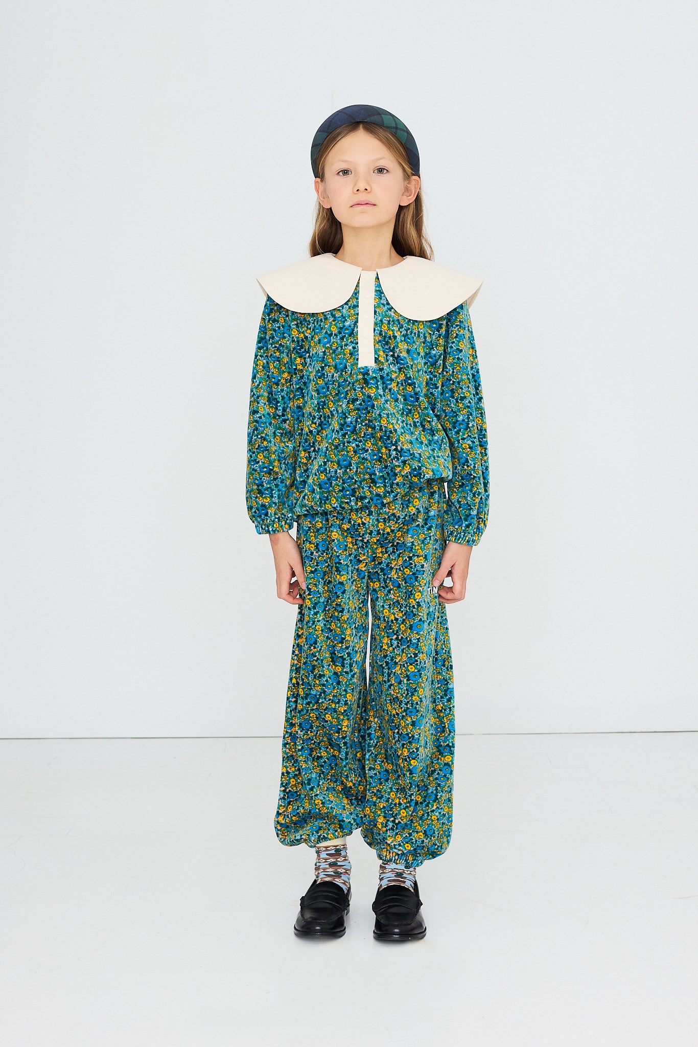 FLOWER PATTERN SWEATPANT