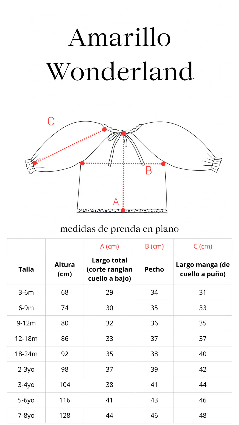 Wonderland Yellow Blouse
