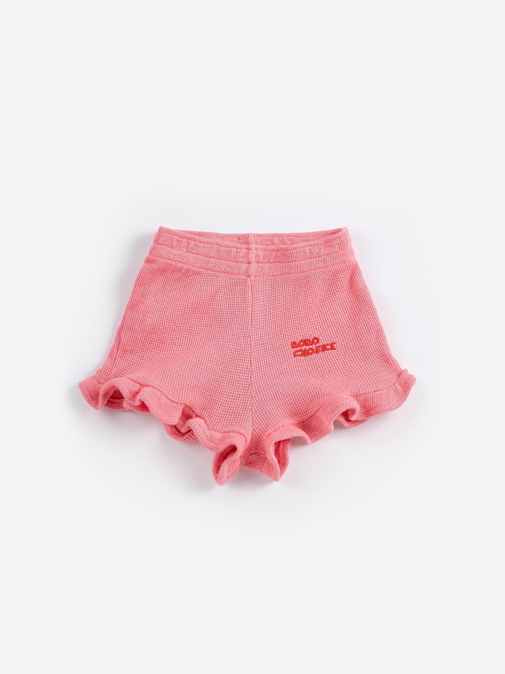 Bobo Choses Ruffled Baby Shorts