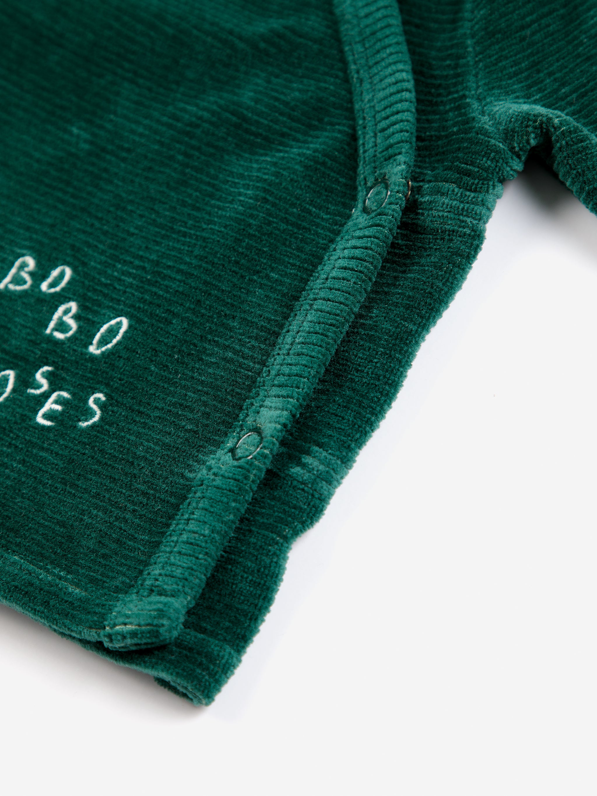 Bobo Choses Velvet Set, Green