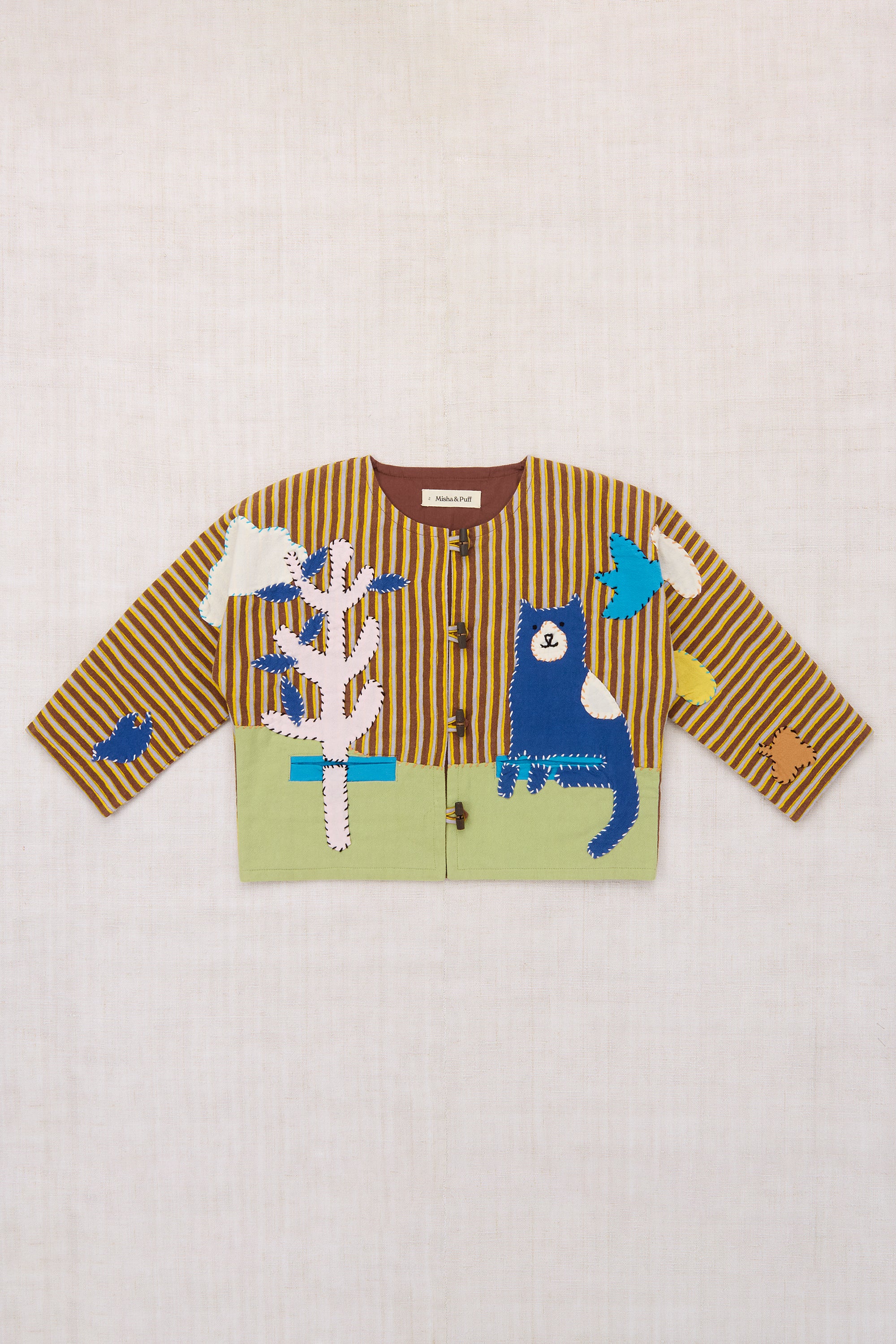 Catscape Applique Jacket