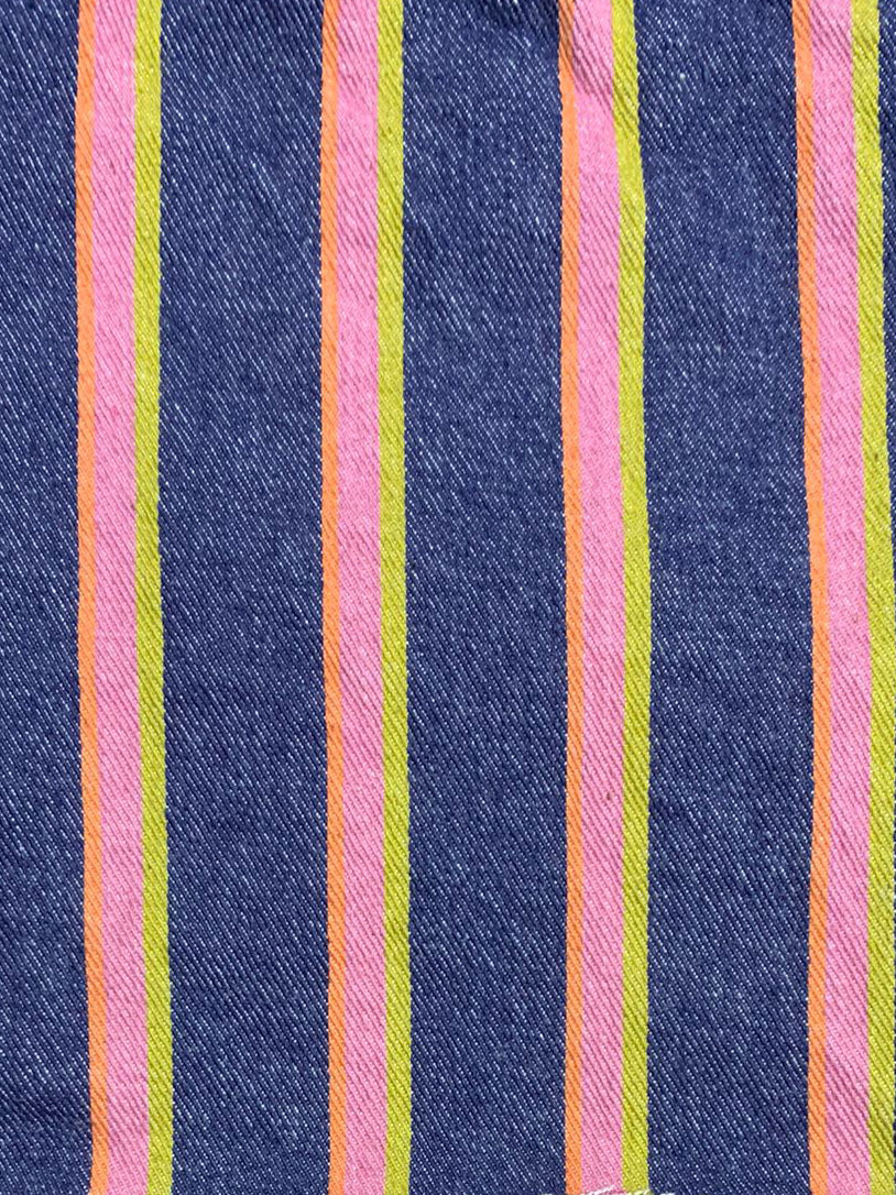 Kai Oversized Dungarees Stripe