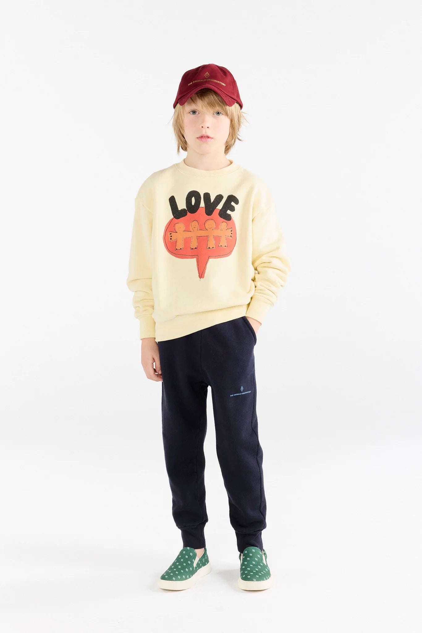 Love Flan Yellow Bear Sweatshirt