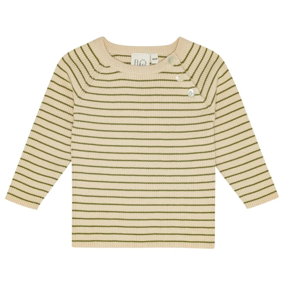 Flye Sweater, Warm Cotton Green