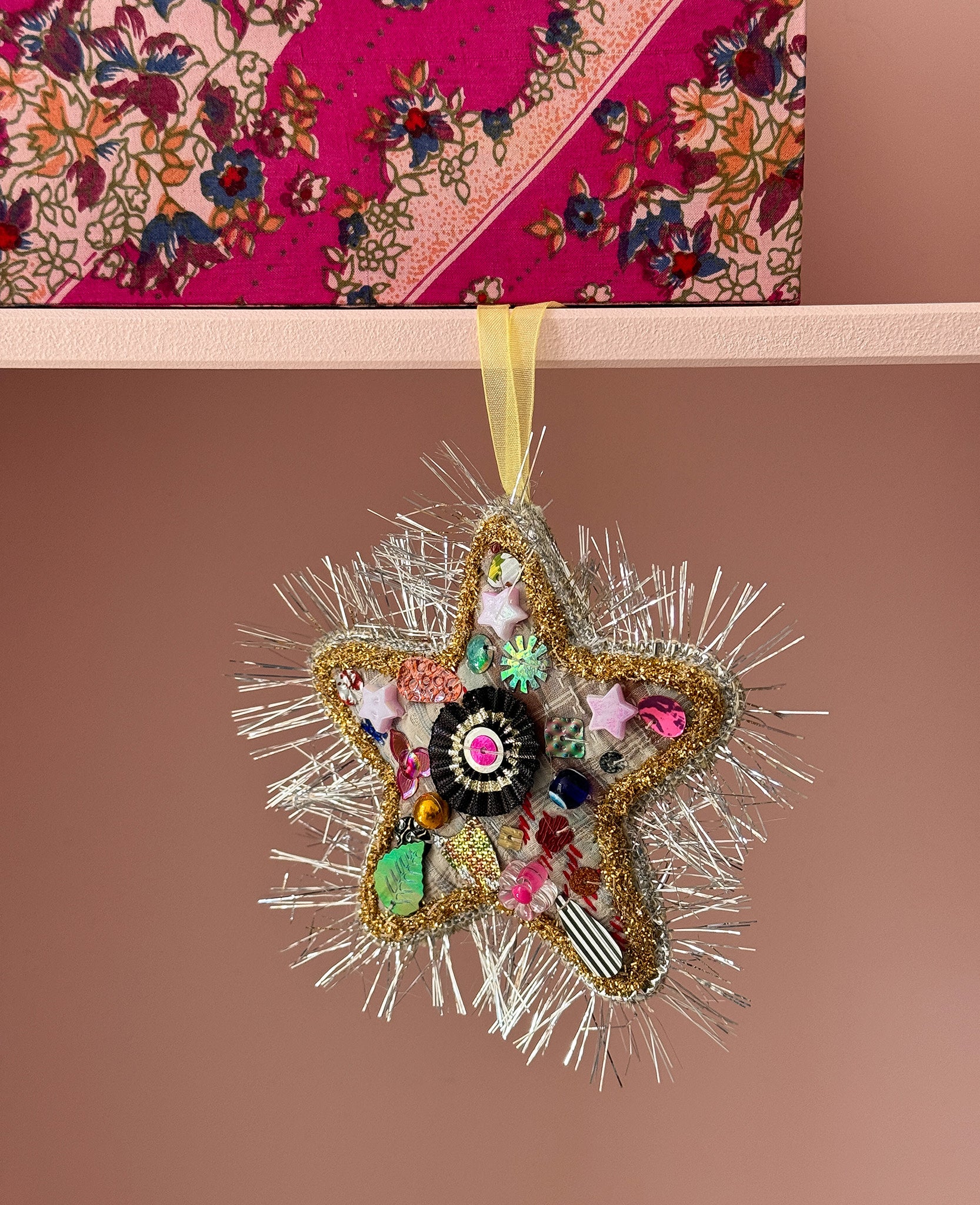 Glitter Star Ornament