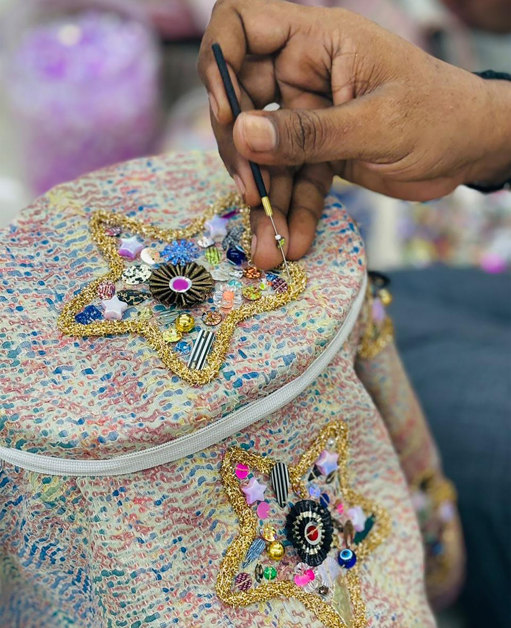 Glitter Star Ornament