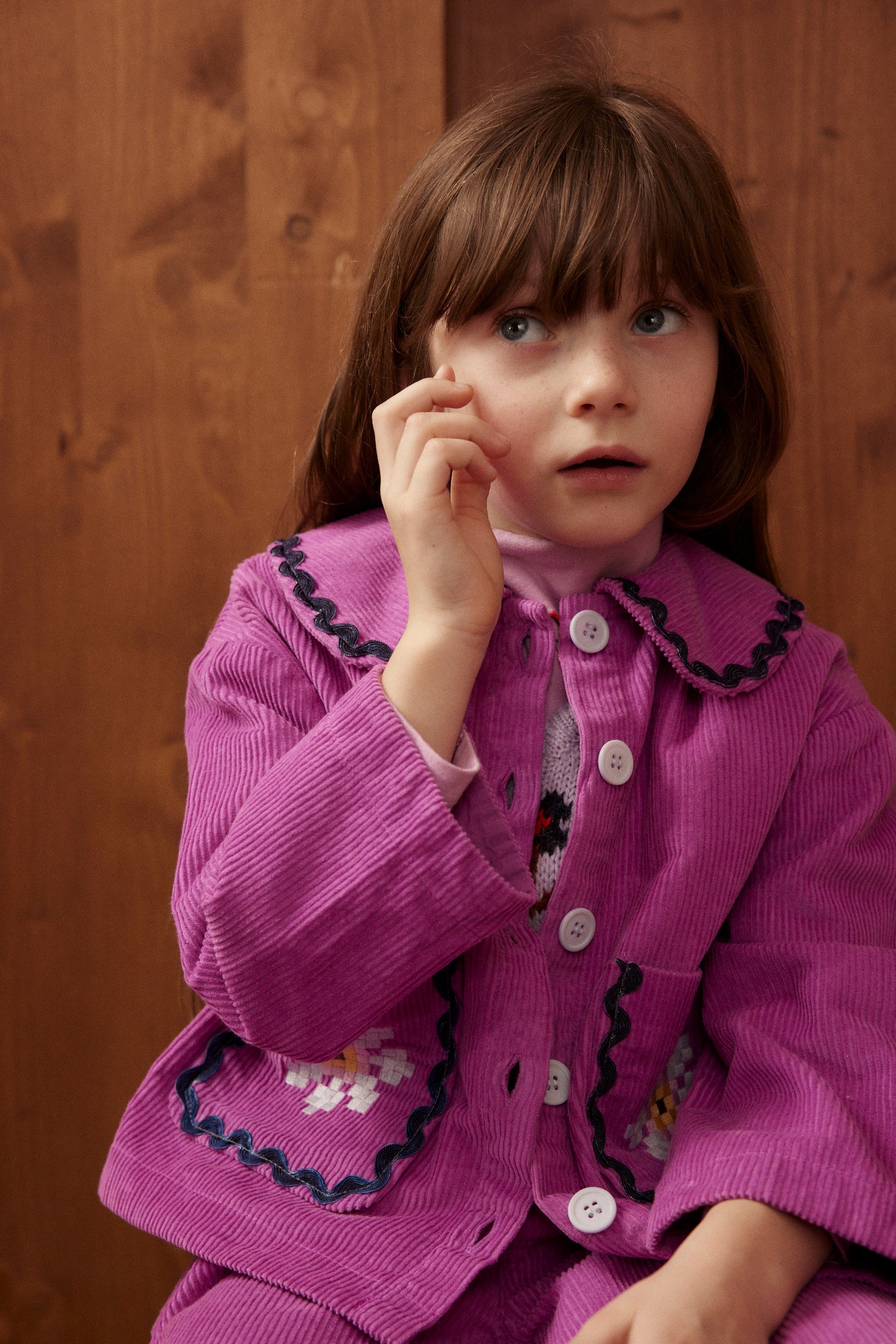 Twiggy t-shirt Orchid