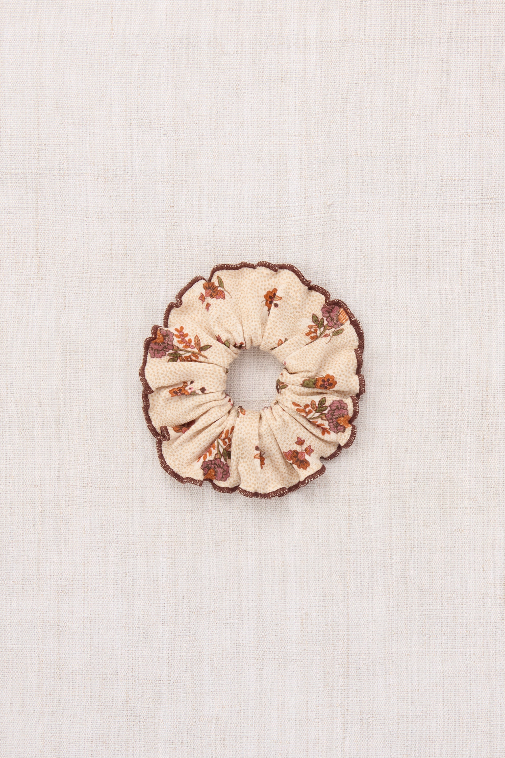 Scrunchie - String/Antique Rose Holyoke Floral