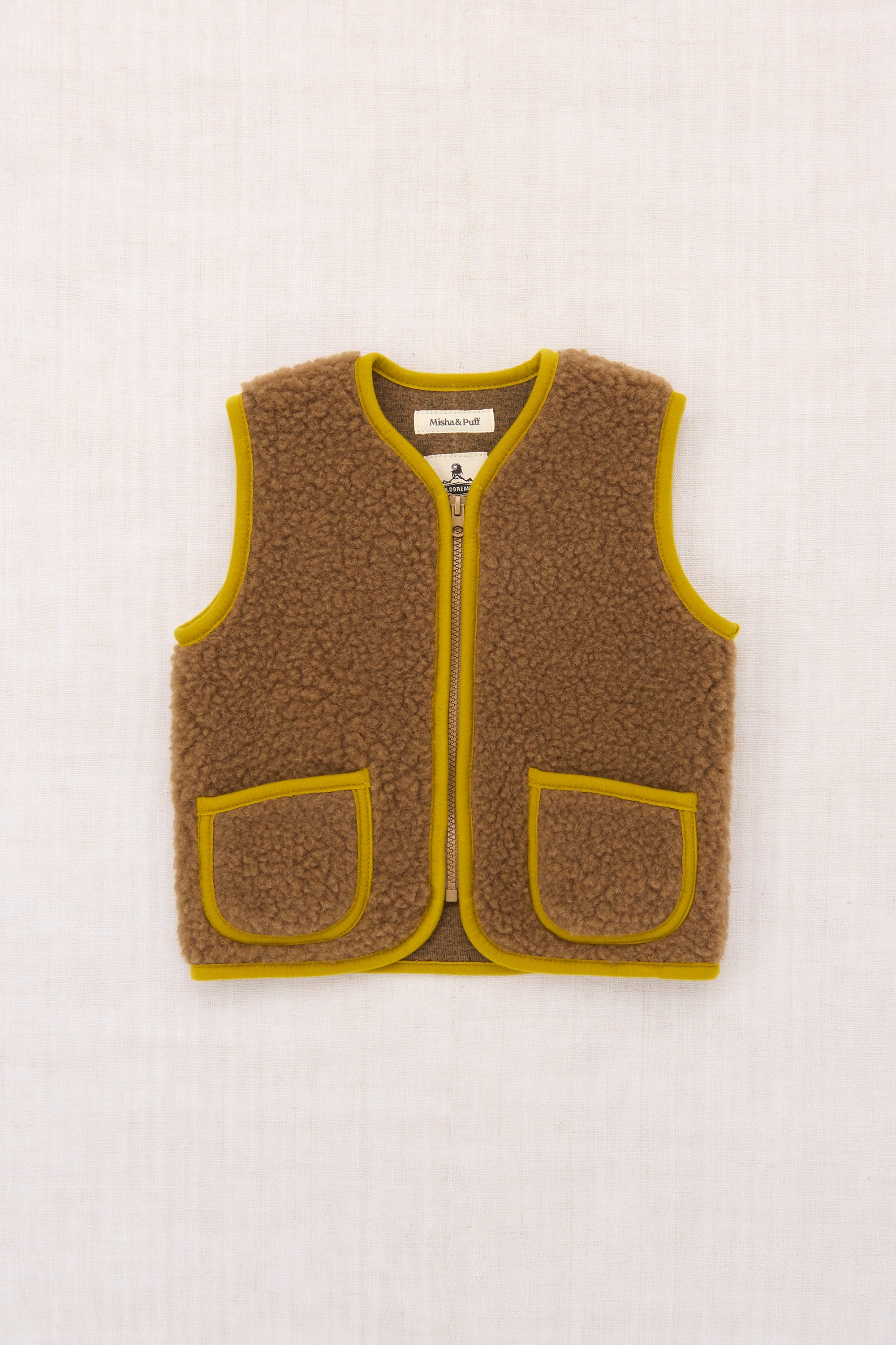 Pepitko Vest - Teddy Brown