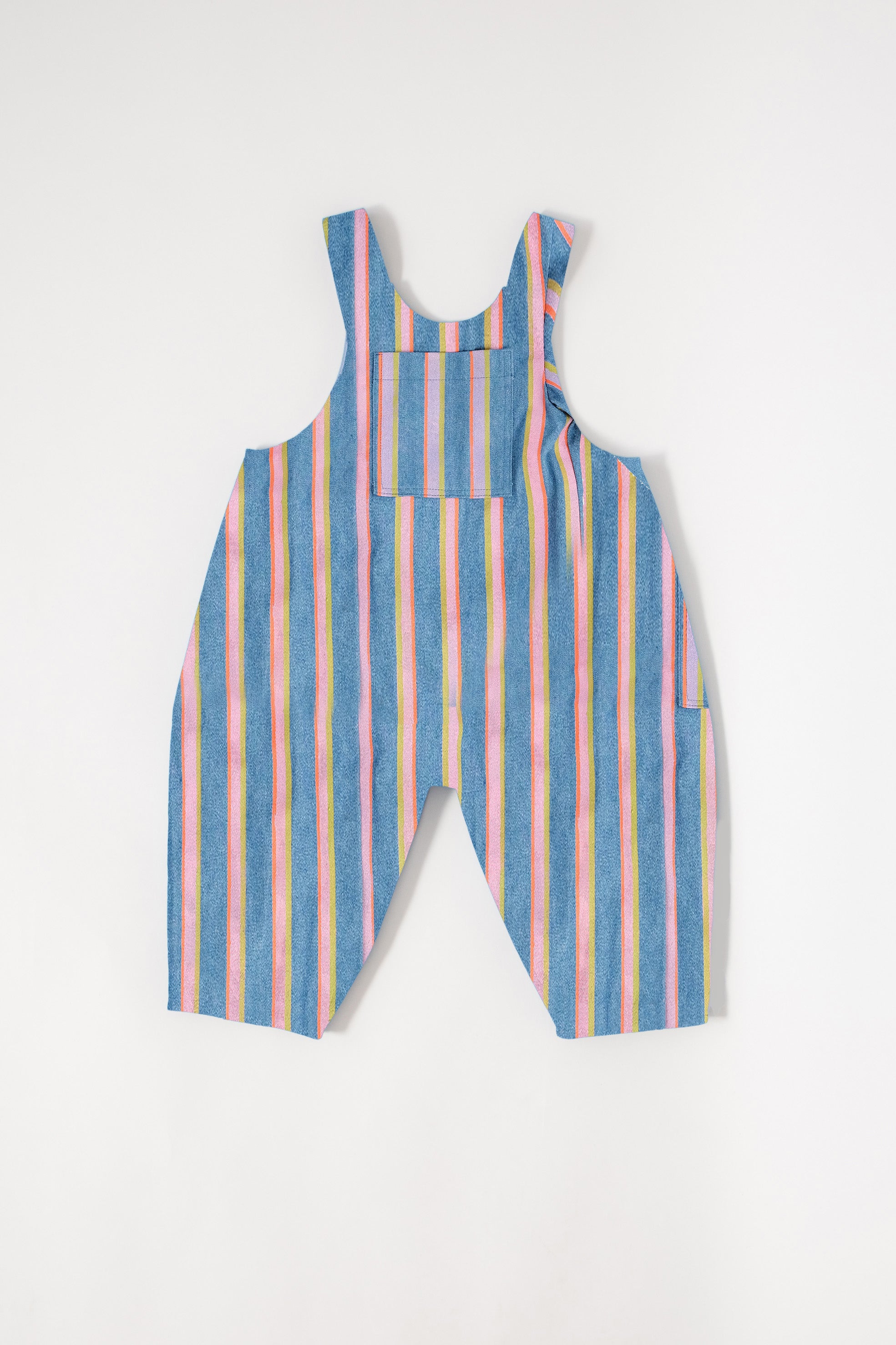 Kai Oversized Dungarees Stripe