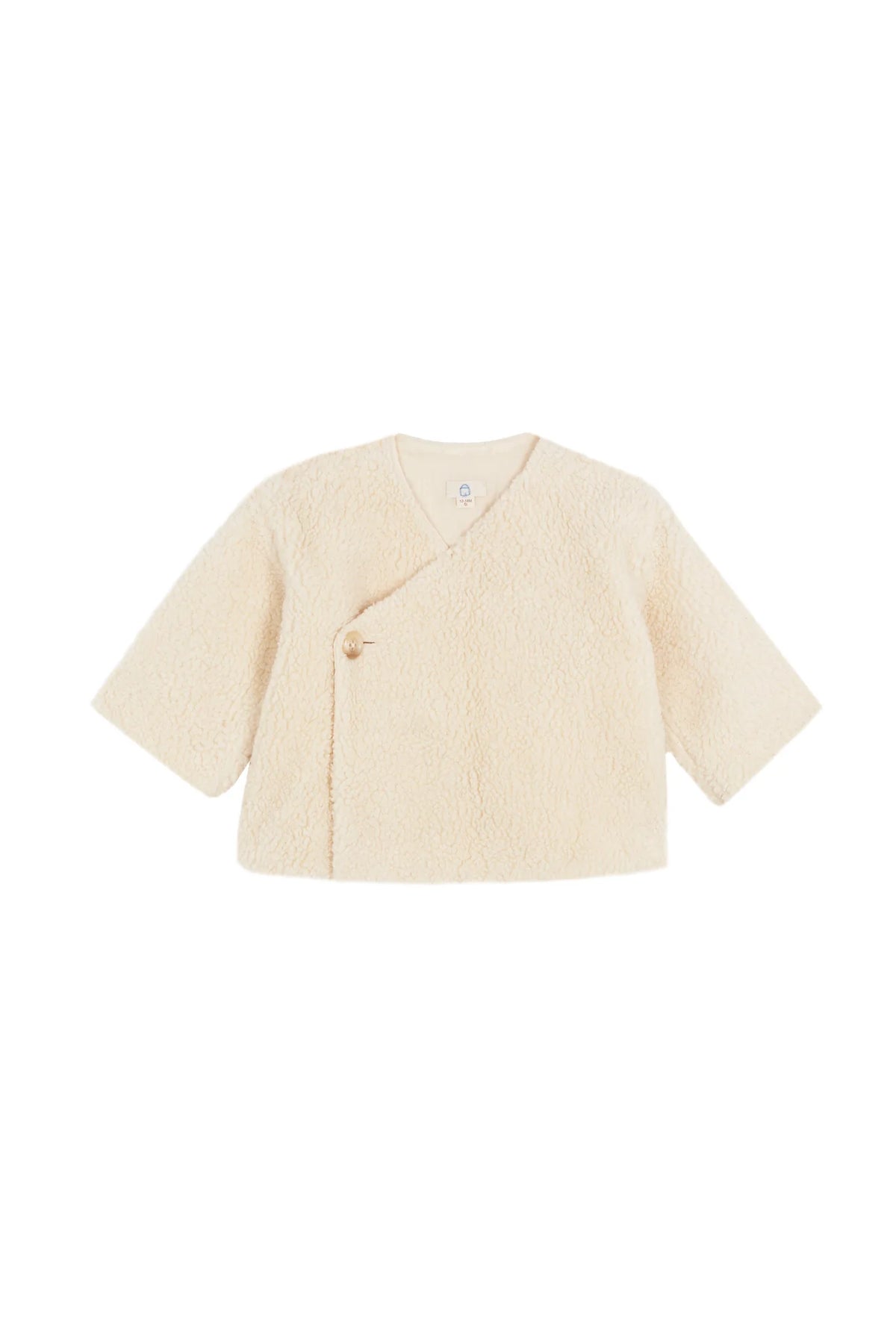 Marble kimono coat