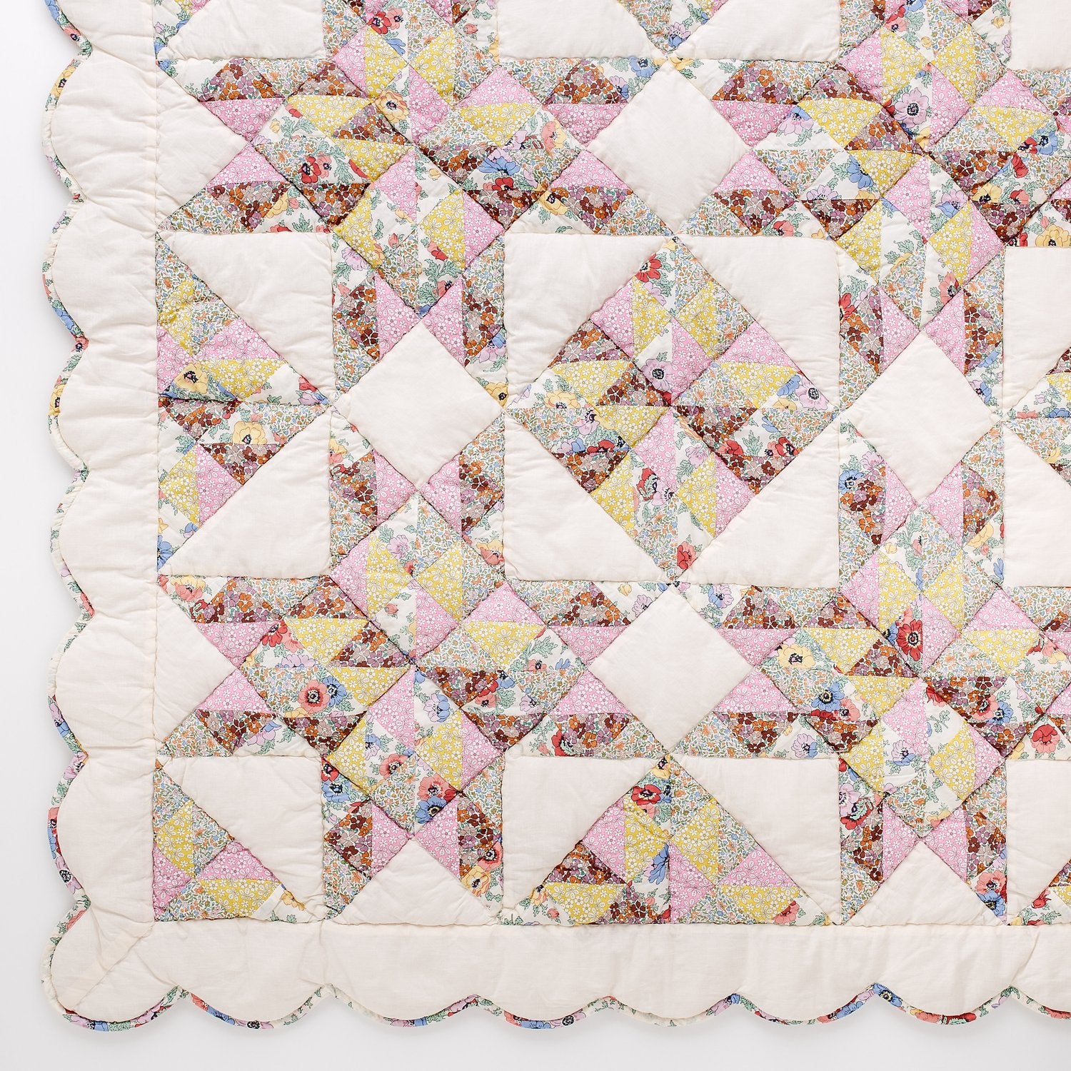 Iris Patchwork Quilt