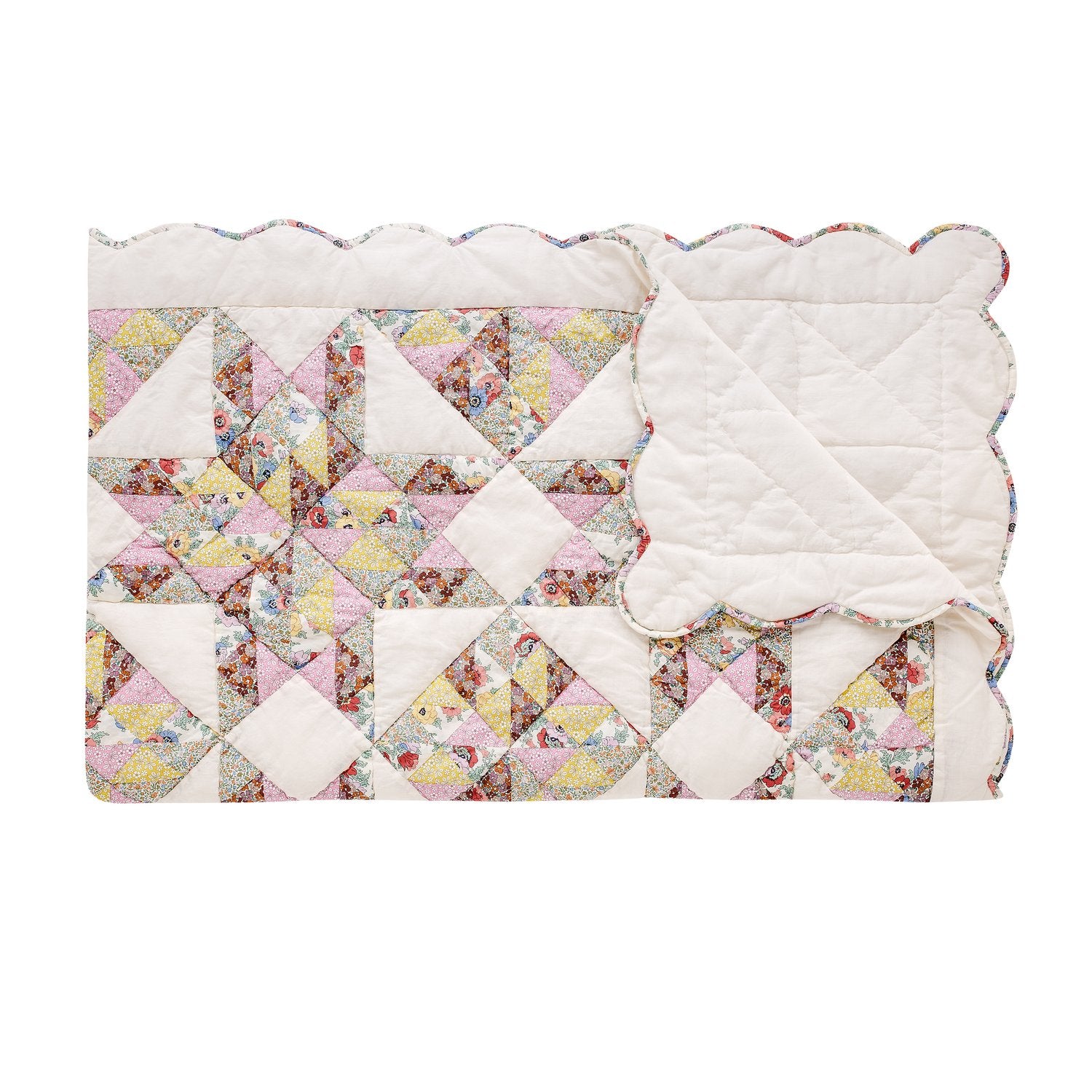 Iris Patchwork Quilt