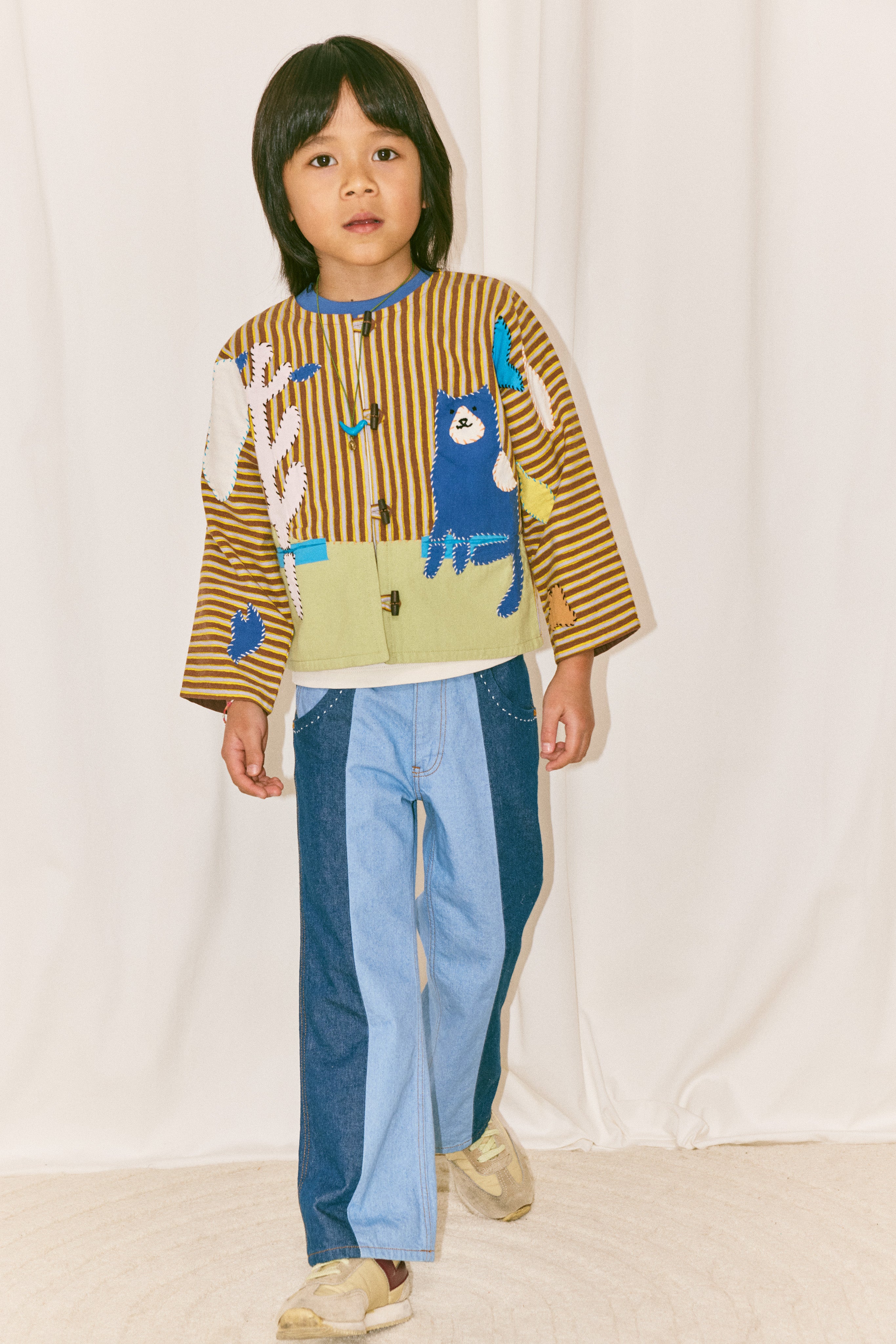 Catscape Applique Jacket