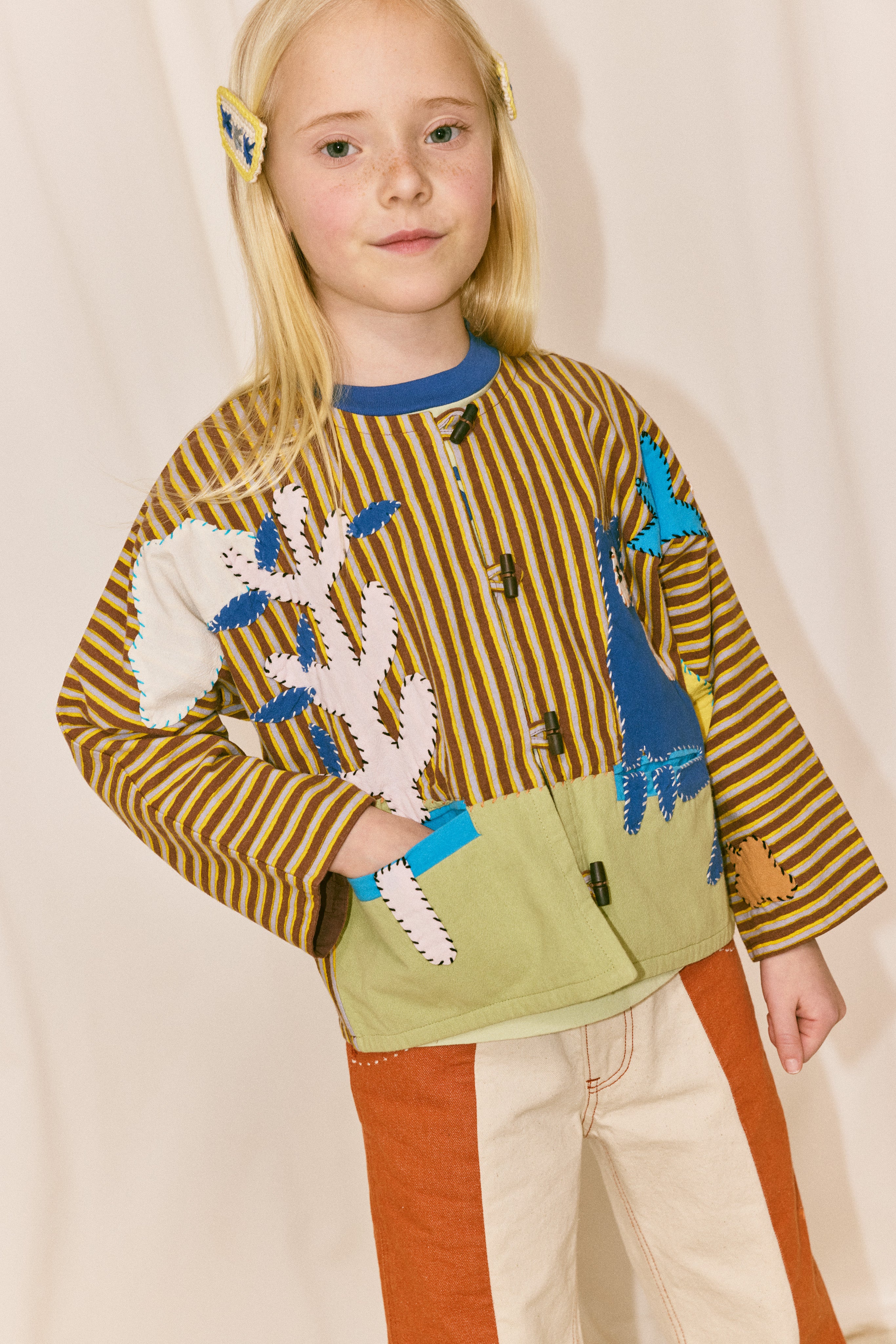 Catscape Applique Jacket