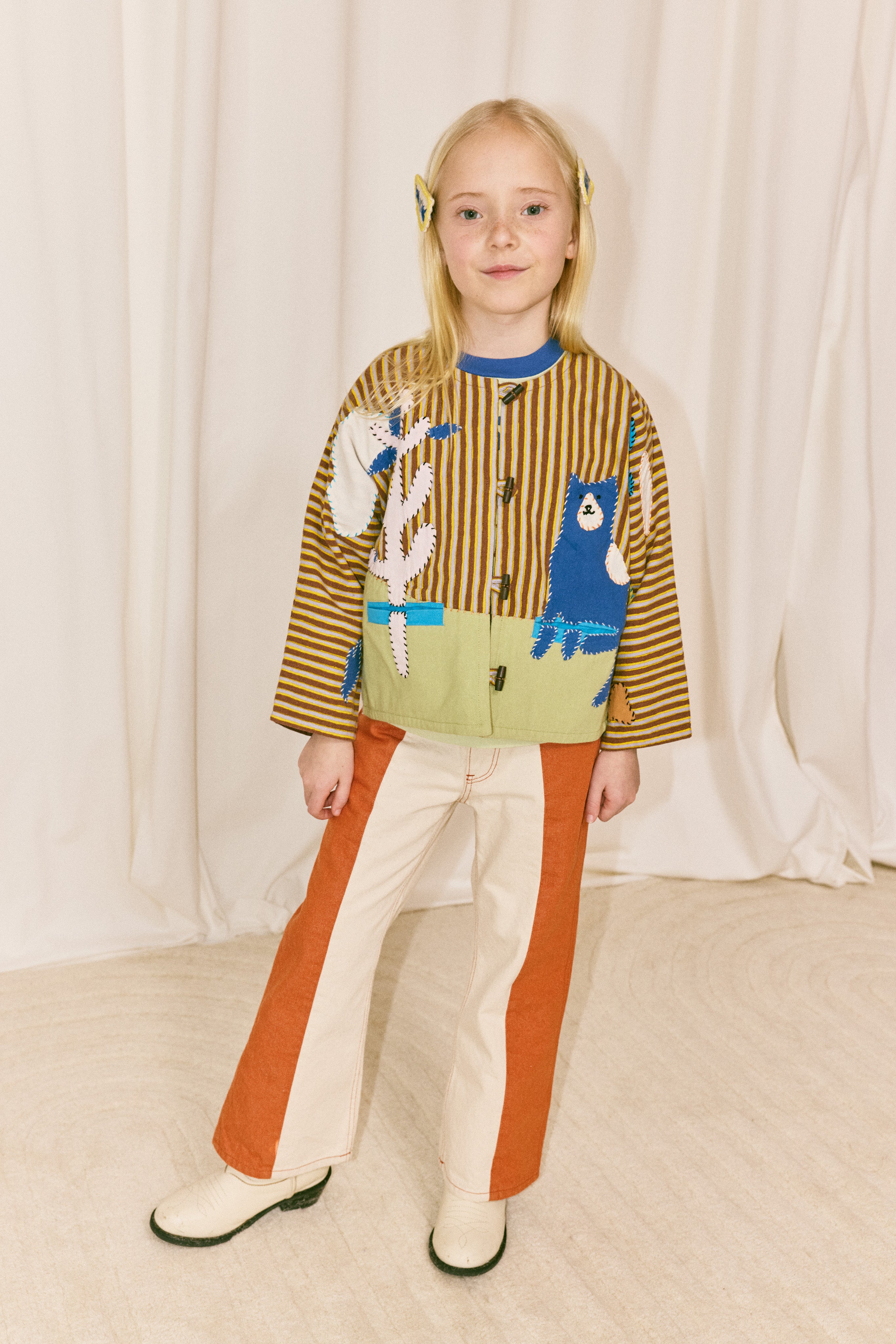 Catscape Applique Jacket