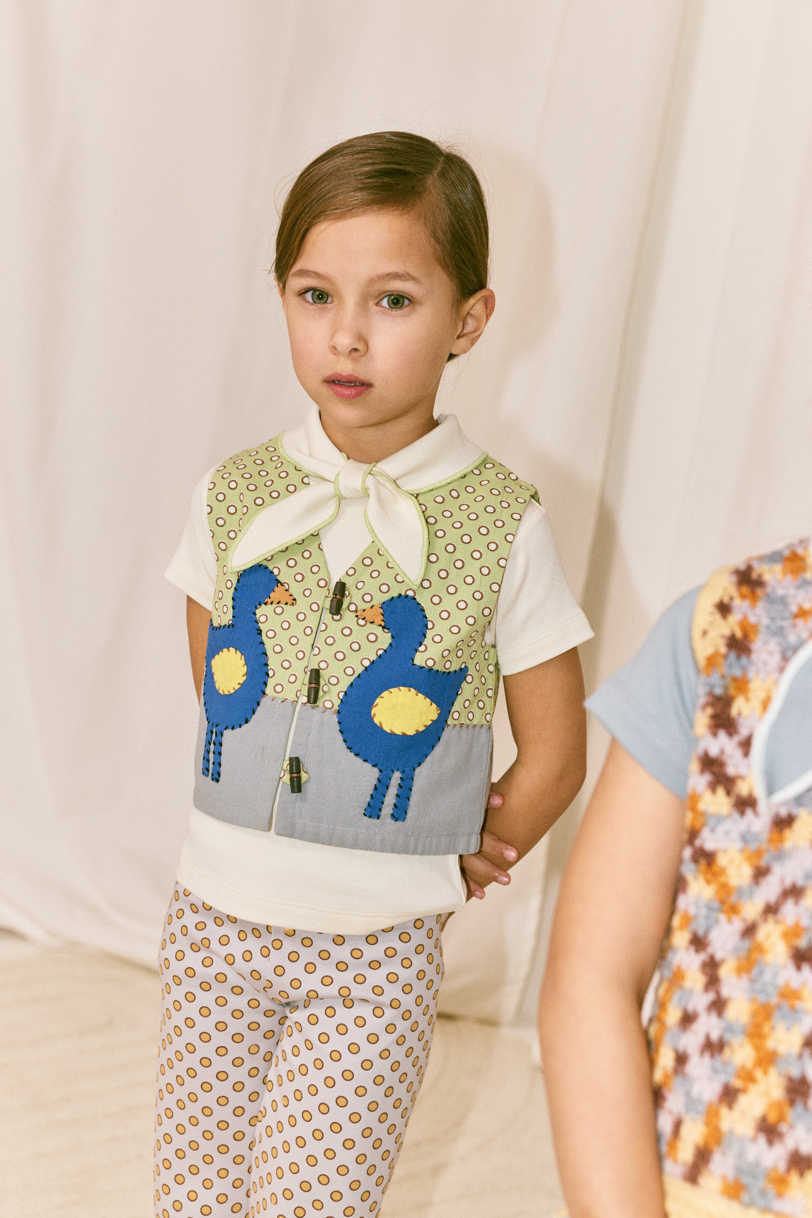 Flock Applique Vest