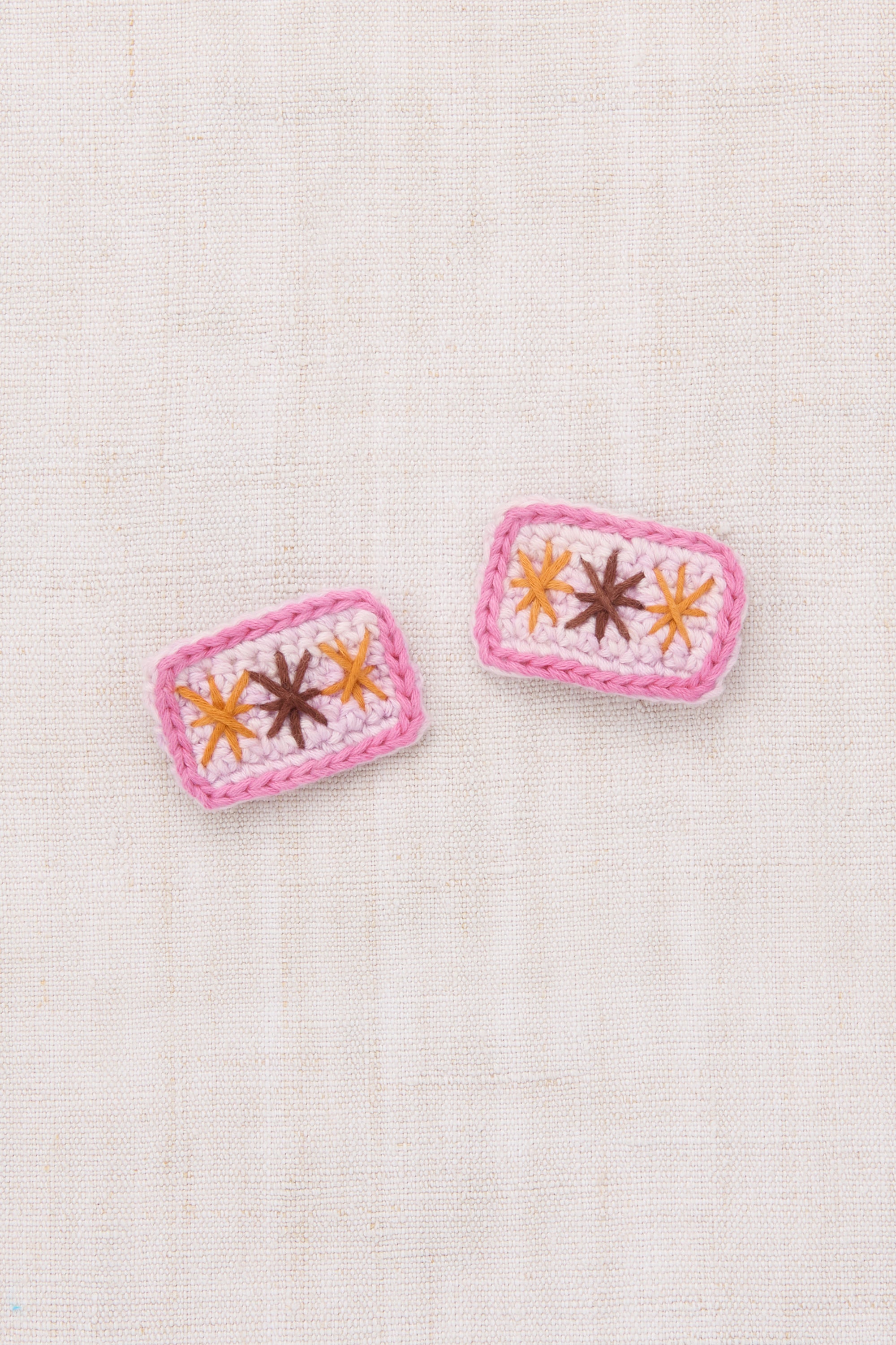 Puff Star Clip Set, Aura