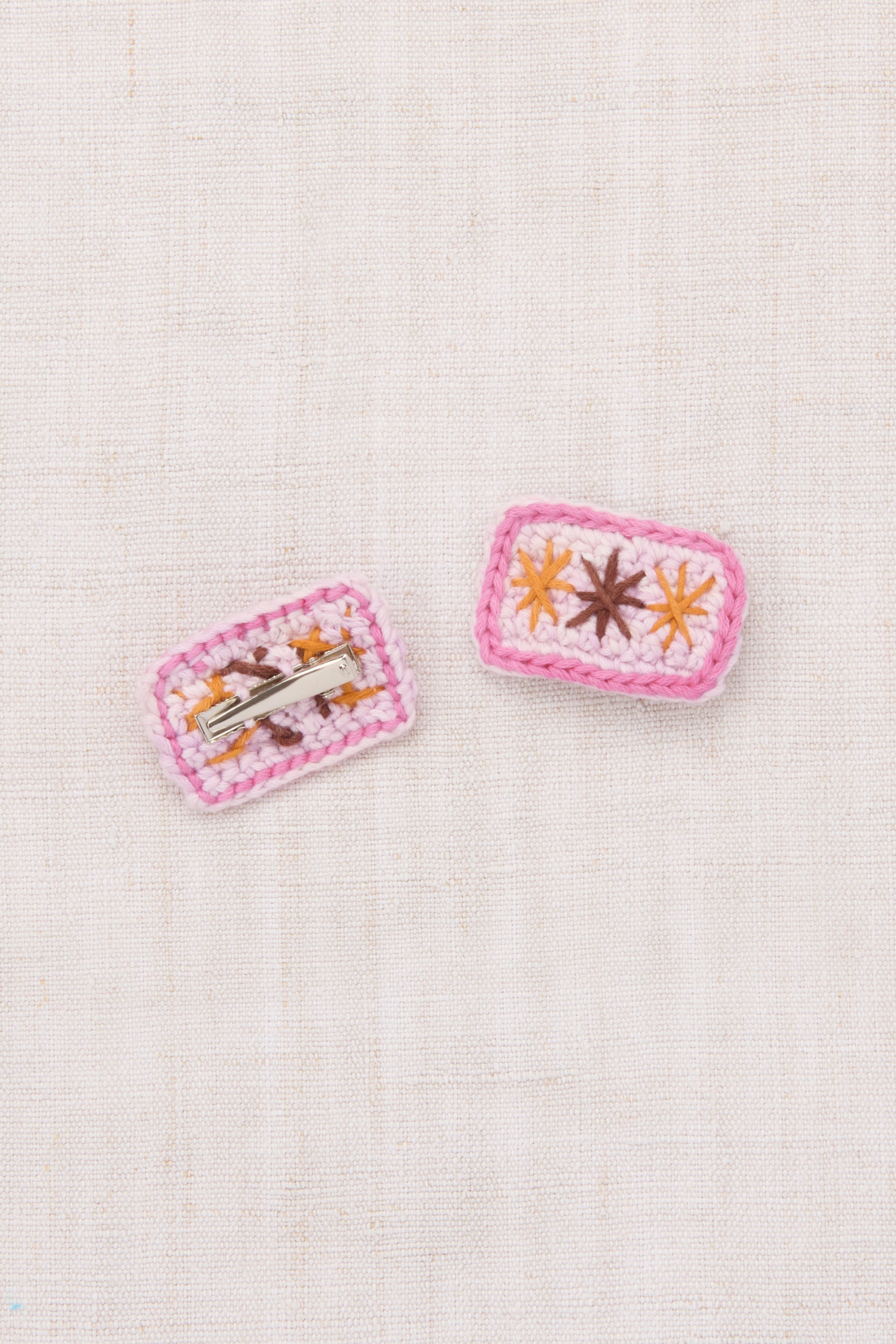 Puff Star Clip Set, Aura