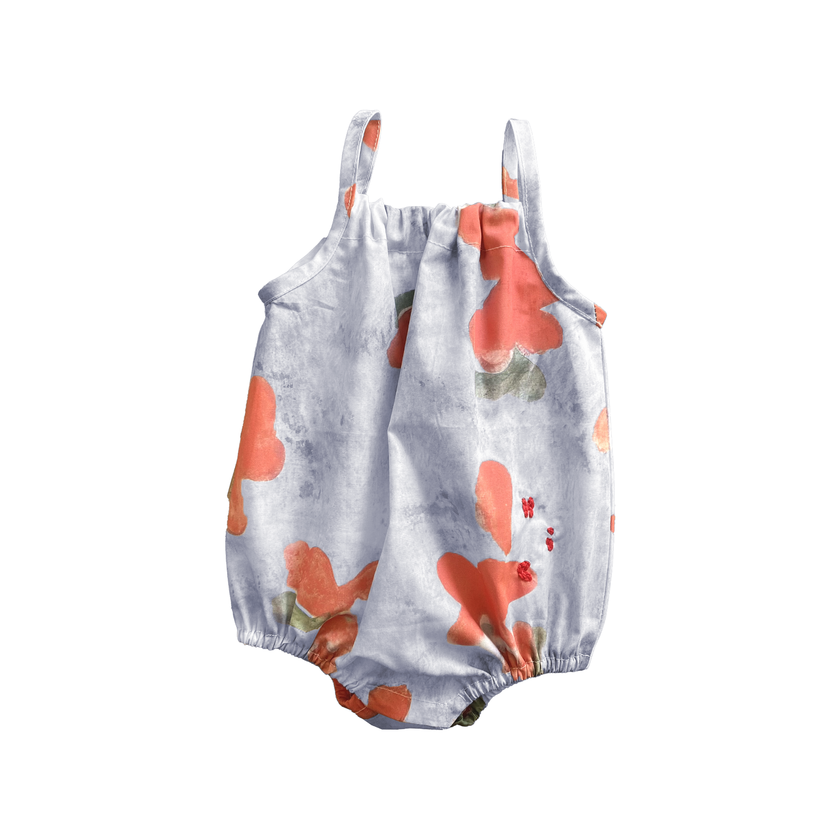 Watercolor Garden Romper