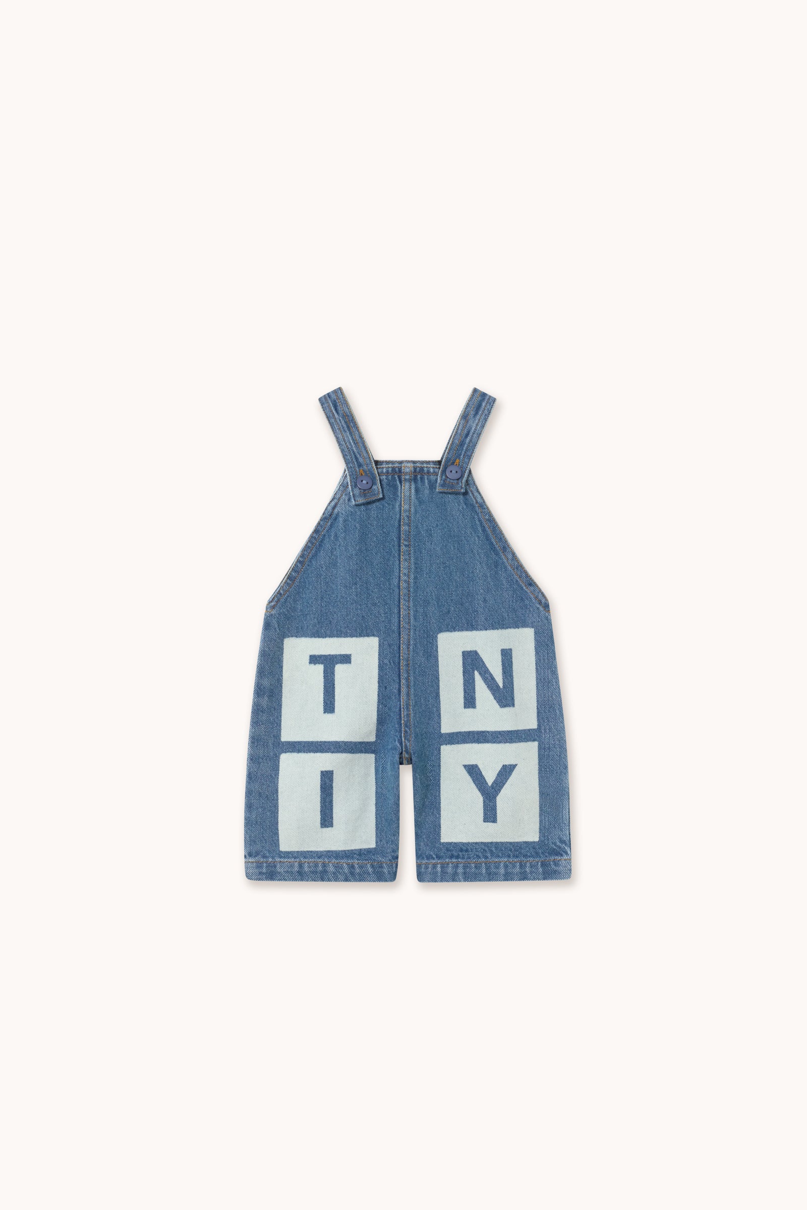TINY DENIM DUNGAREE BABY