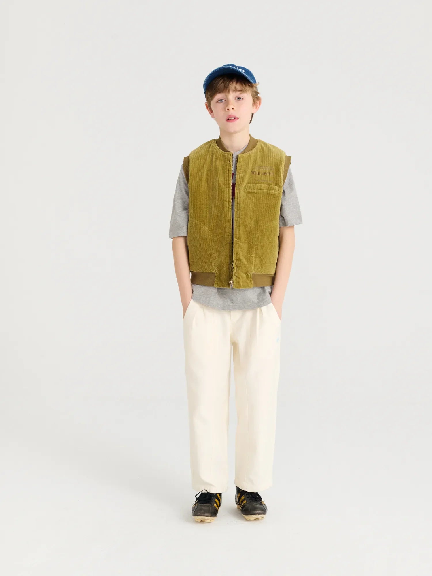Padded Vest nº06 Olive Green