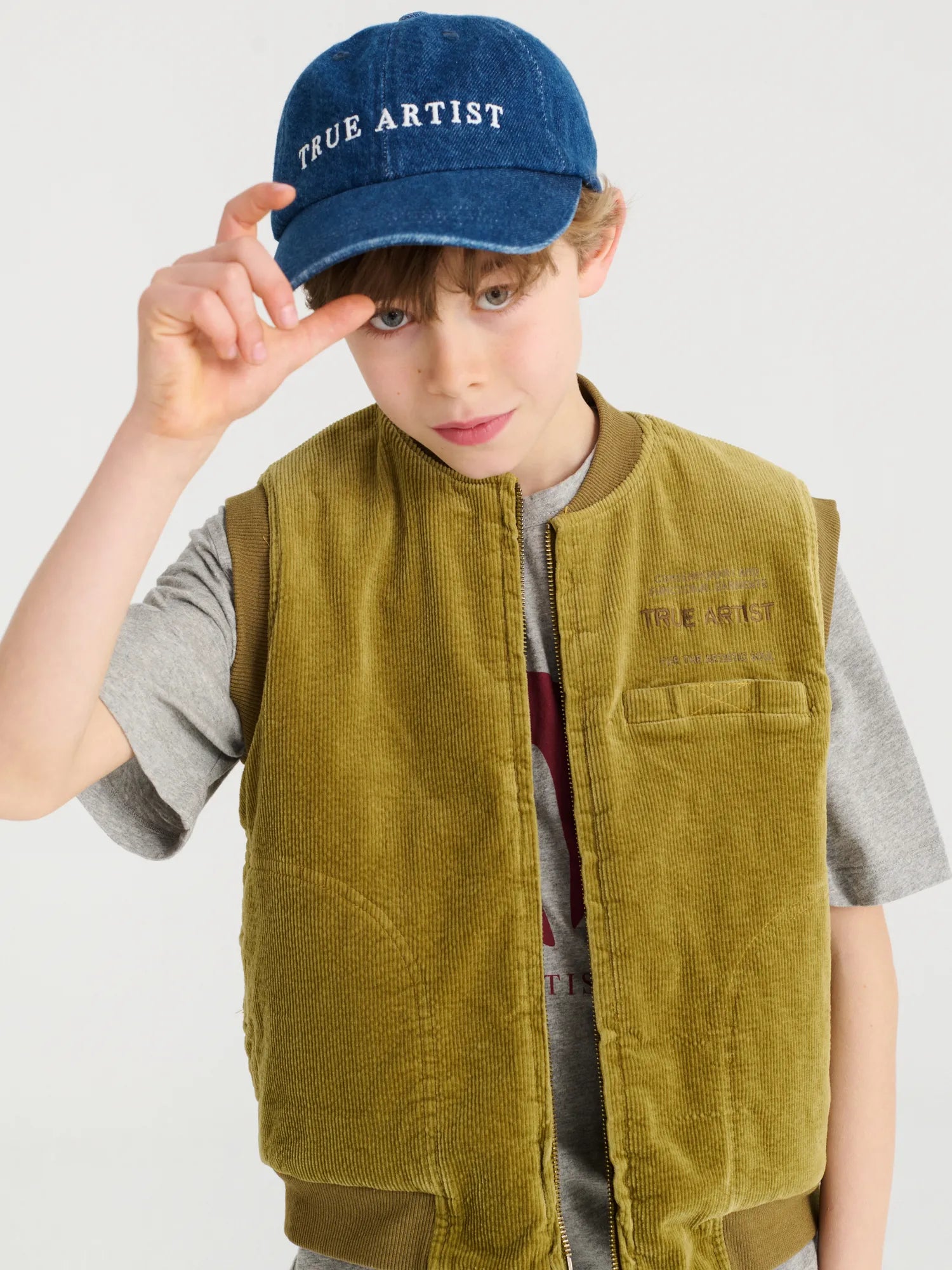 Padded Vest nº06 Olive Green