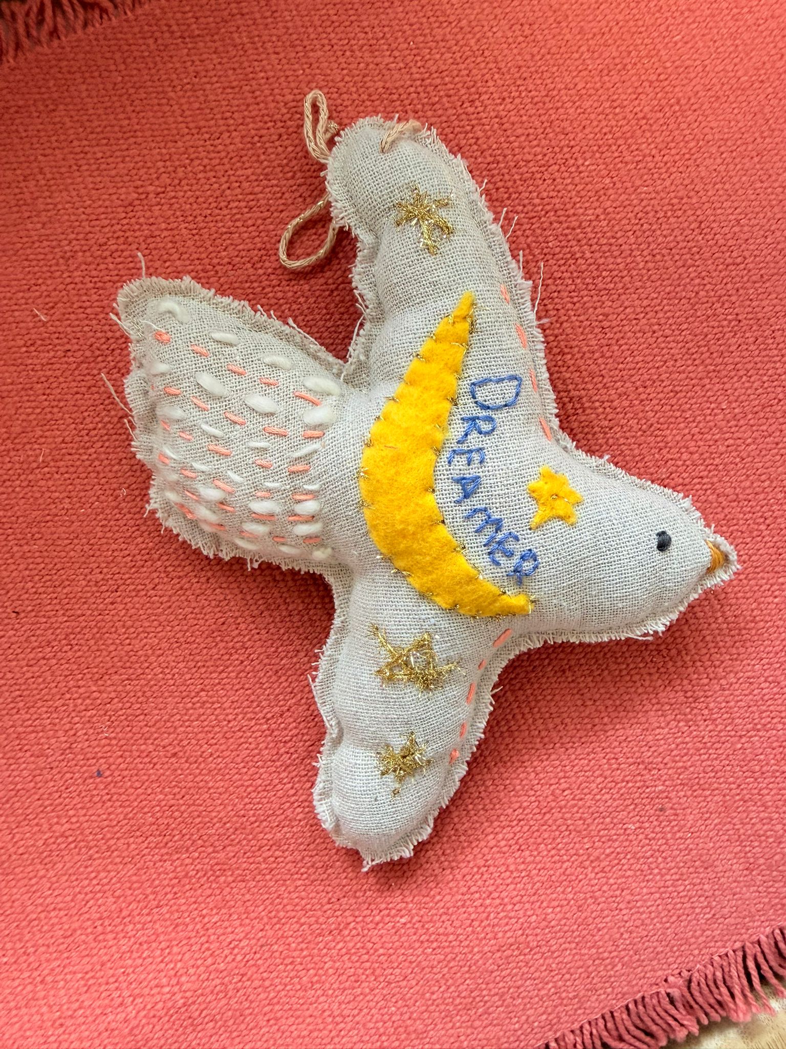 Embroidered Dove