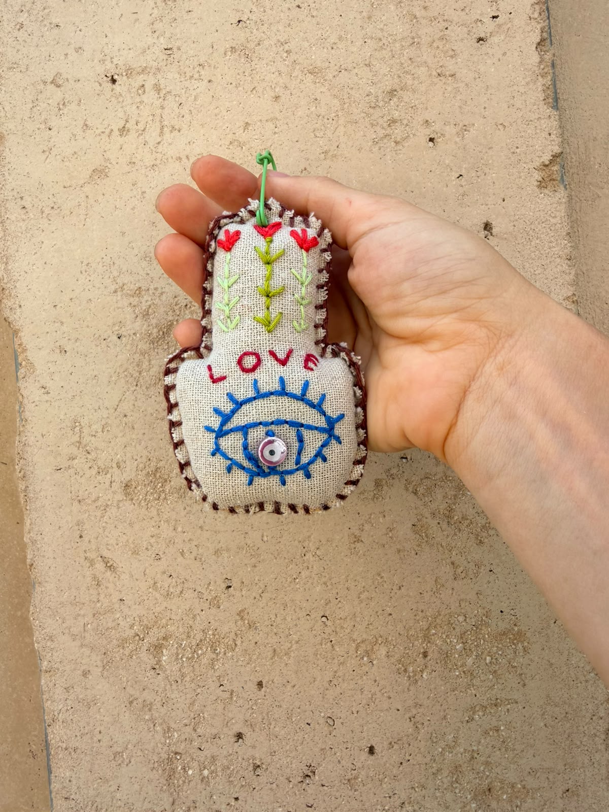 Embroidered Hamsa