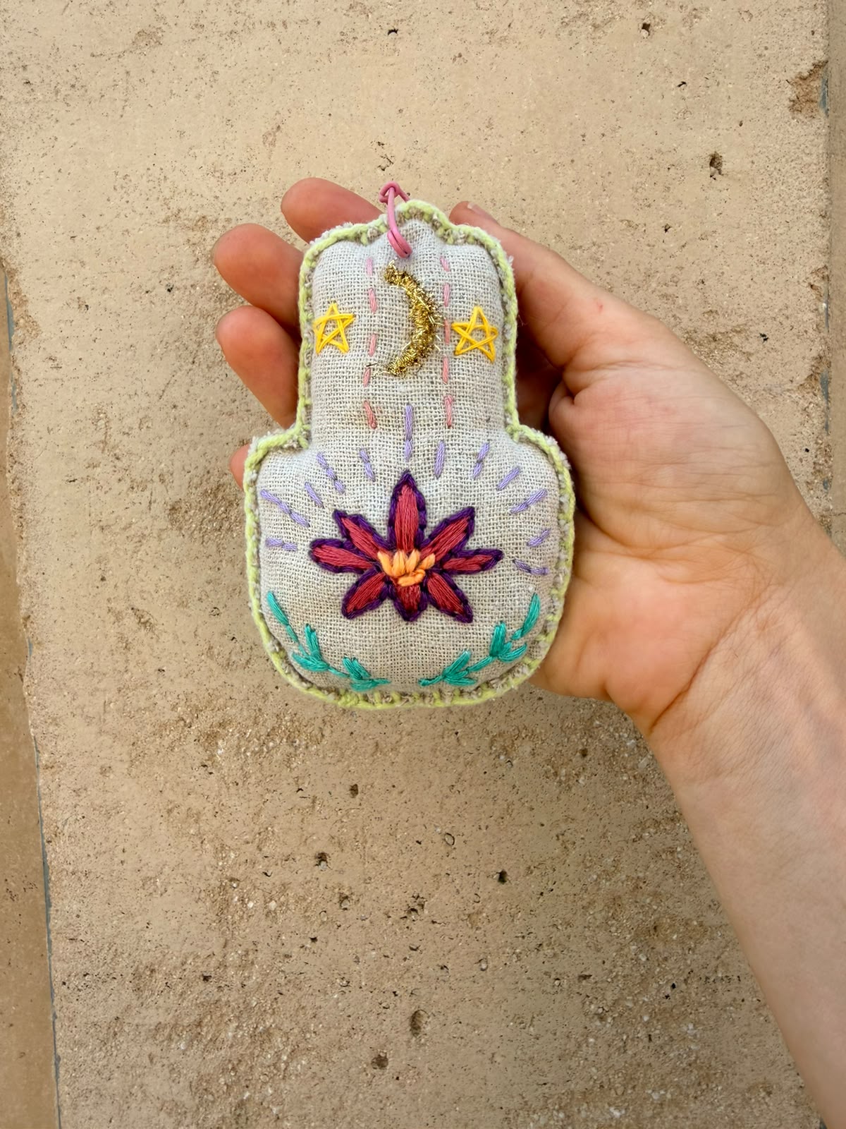 Embroidered Hamsa