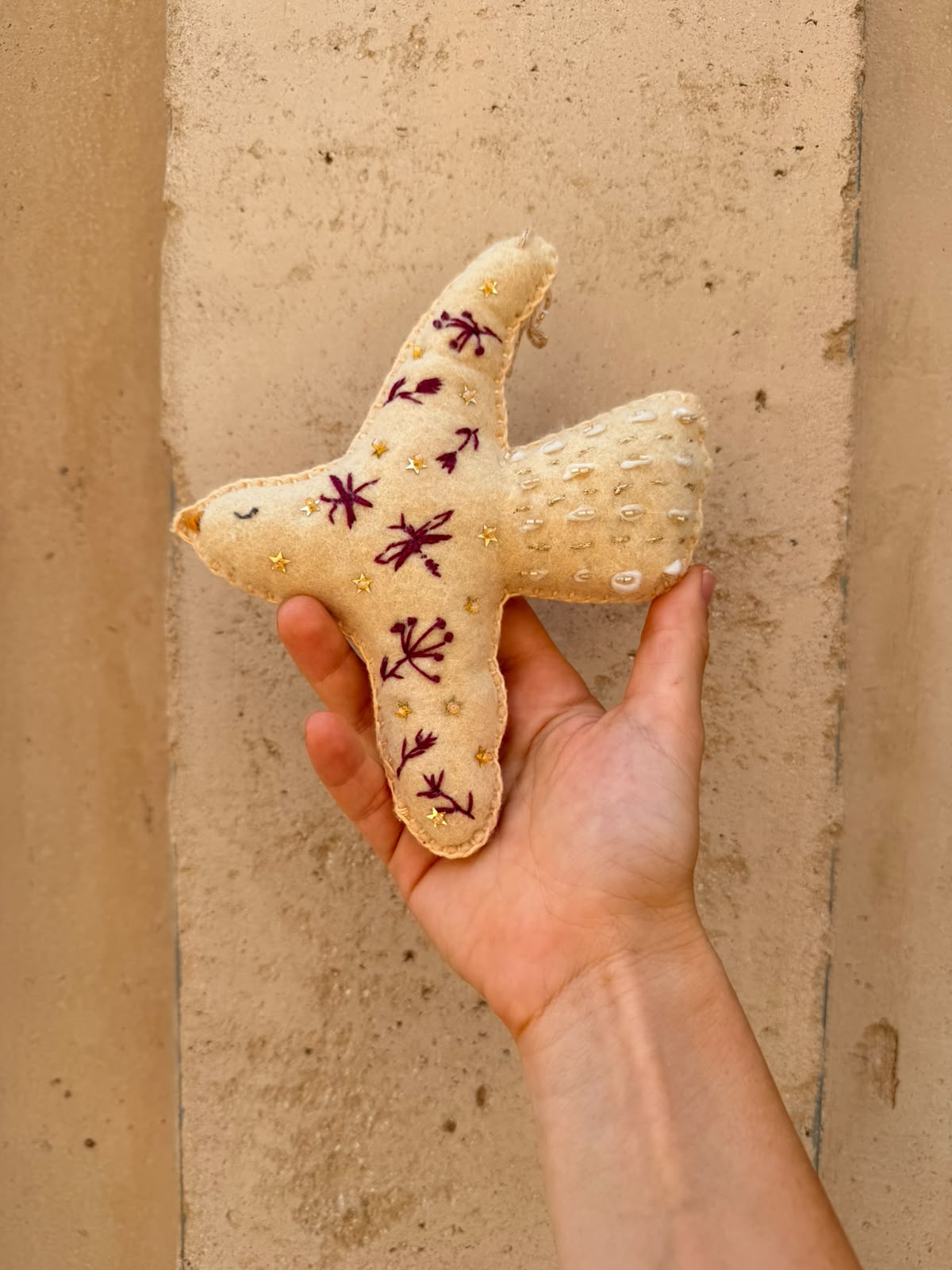 Embroidered Dove