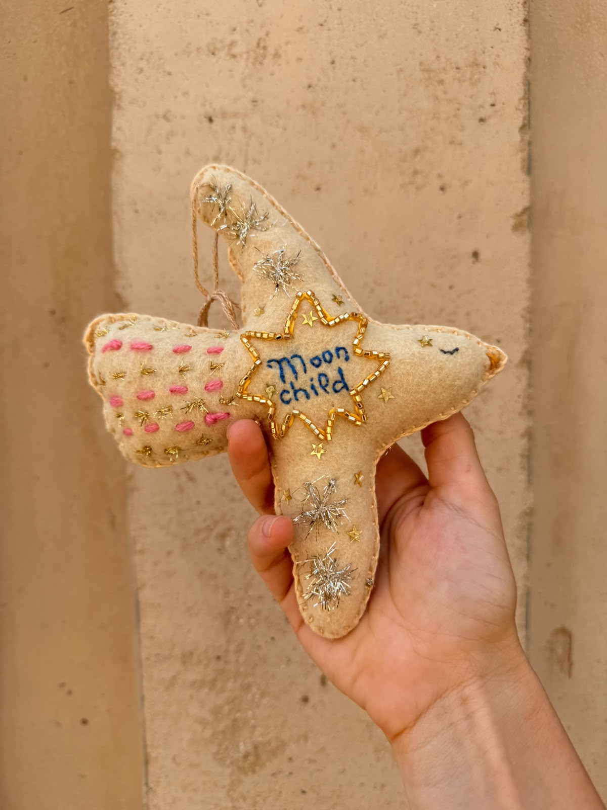 Embroidered Dove