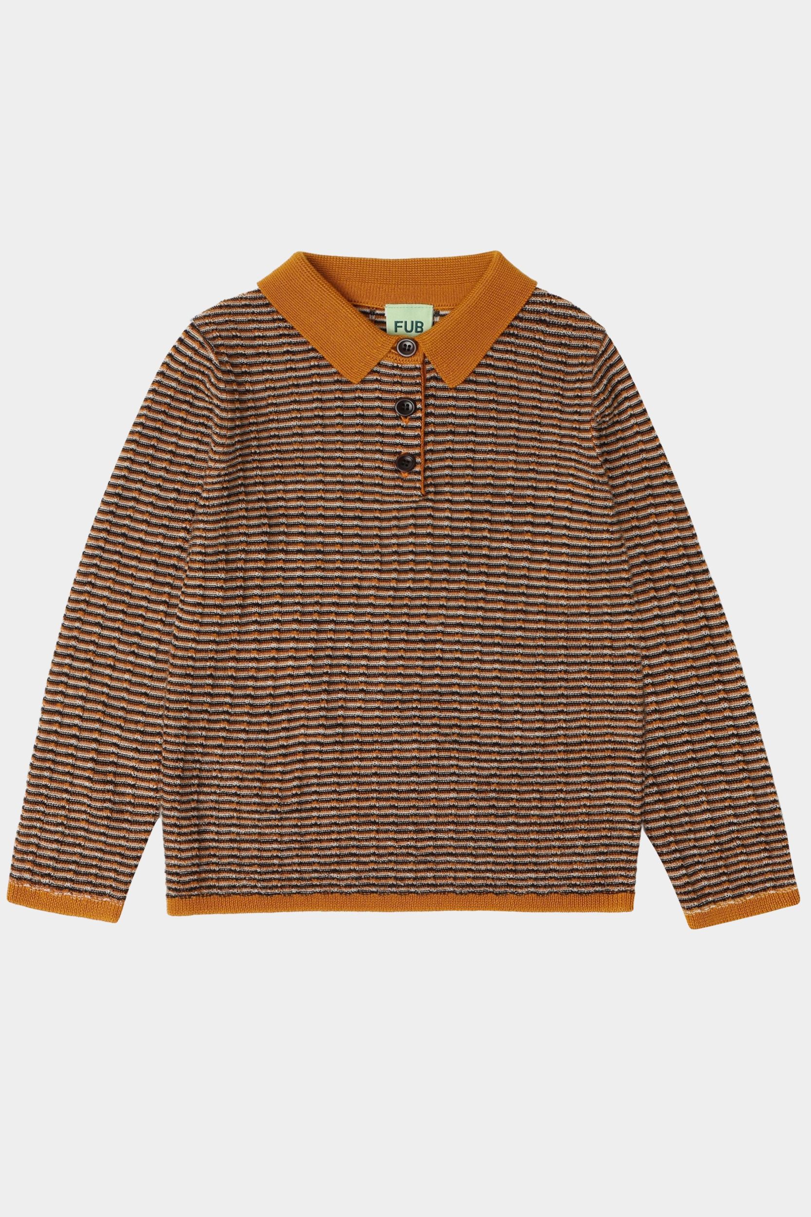 Polo Shirt, Burnt Amber