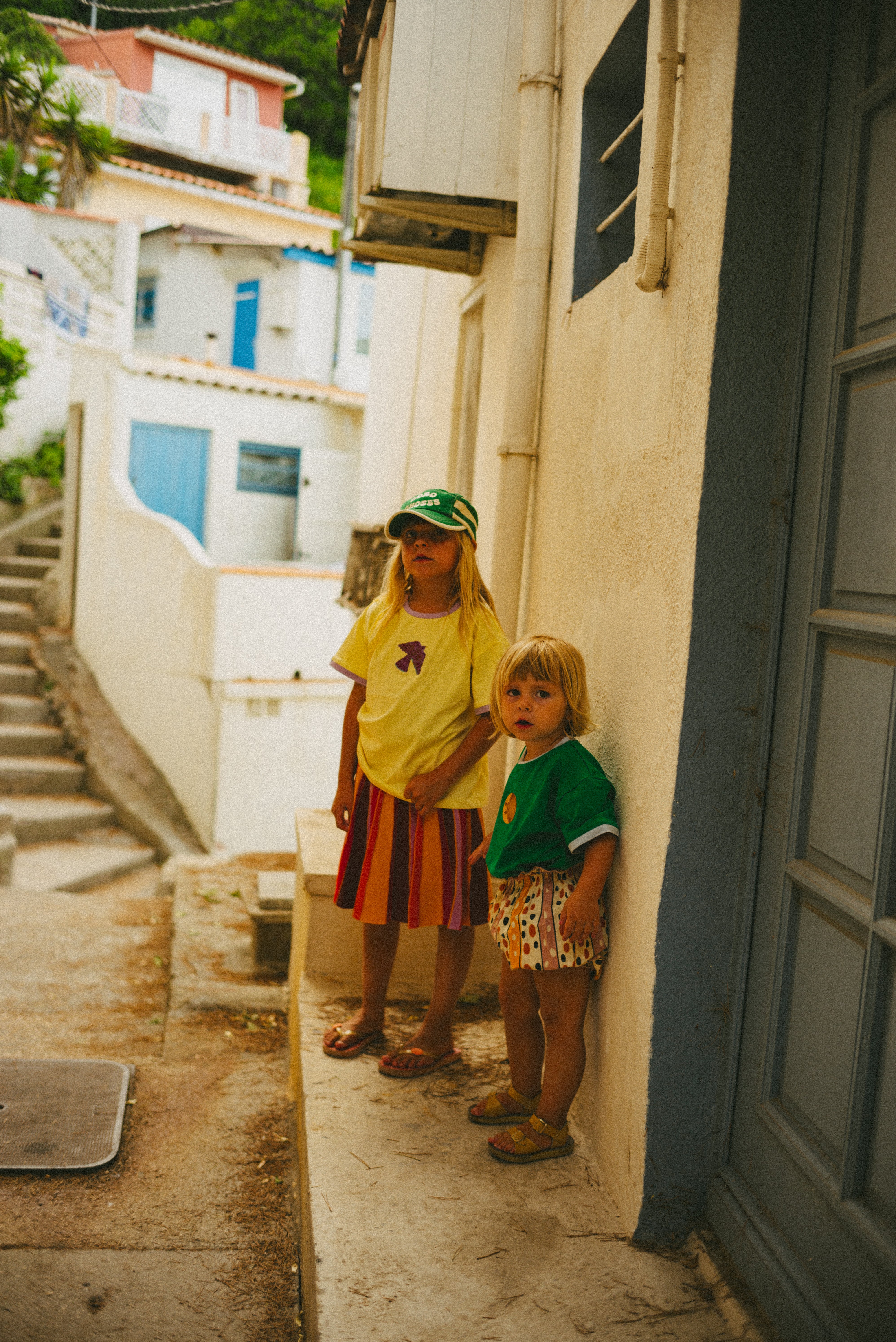 August Moon Embroidered Tee