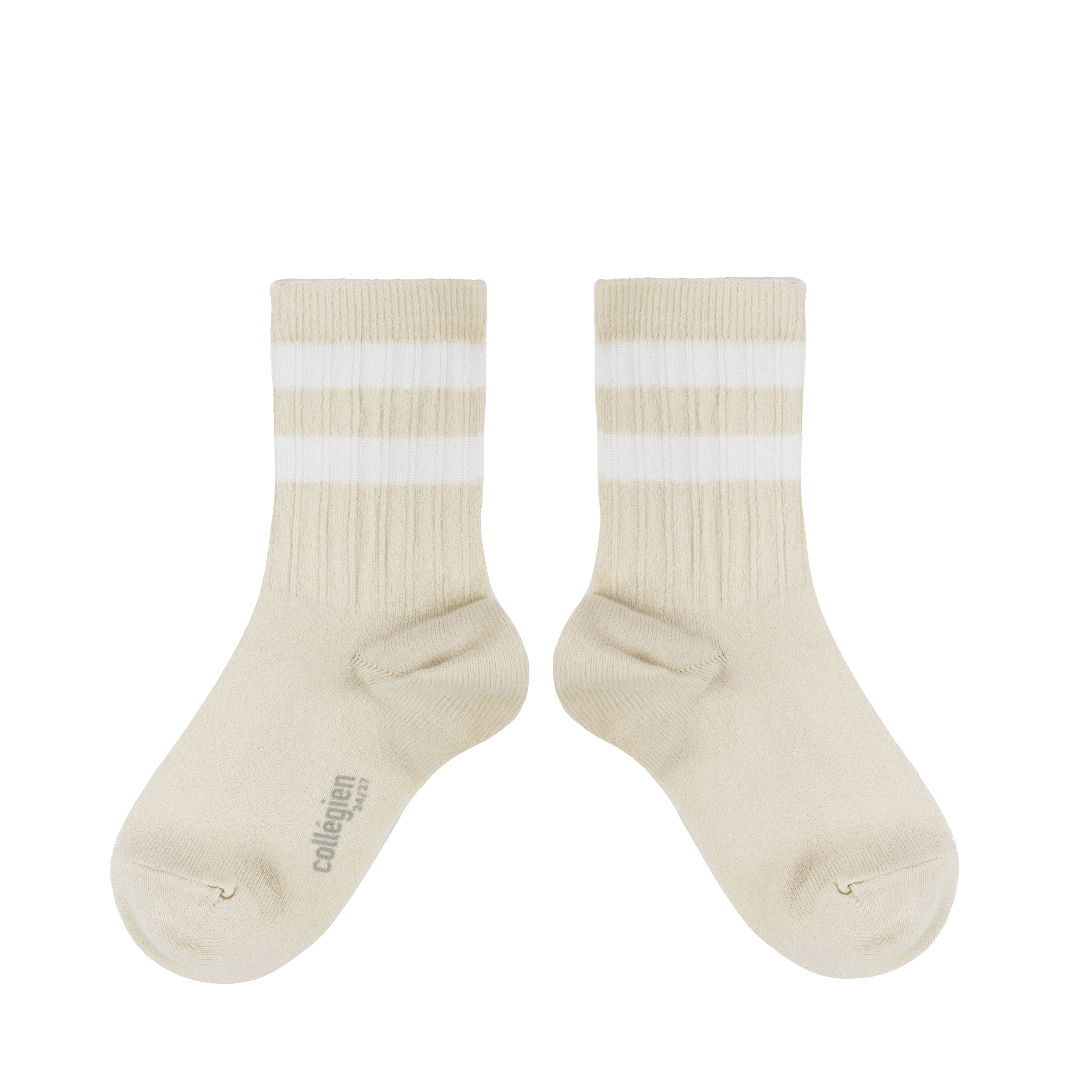Nico - Ribbed Varsity Crew Socks