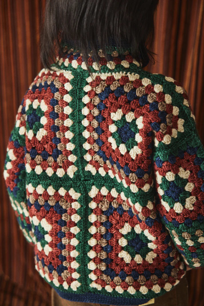 Crochet Big Square Jacket