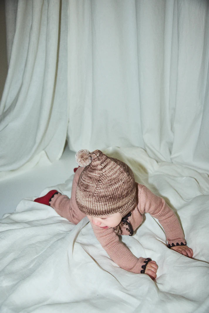 Baby Pointy Peak Hat, Affogato