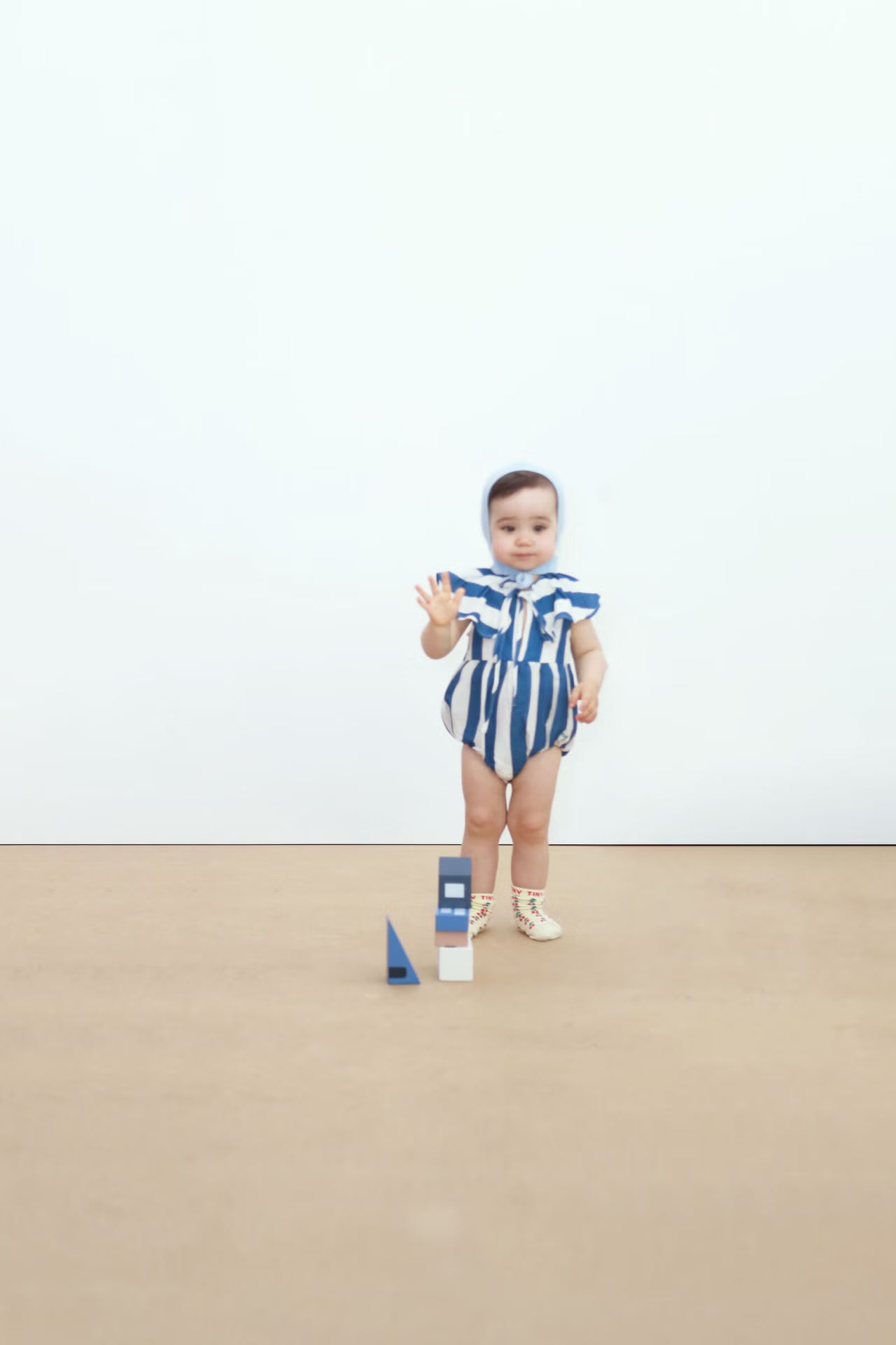 Light Navy Stripes Body