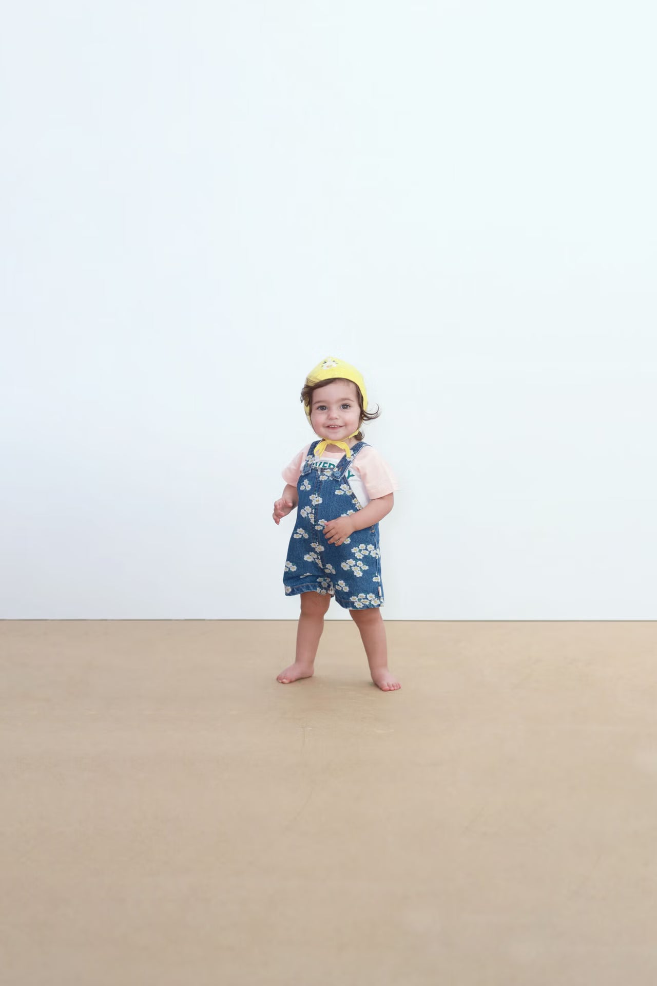 Blossoms Denim Short Dungaree