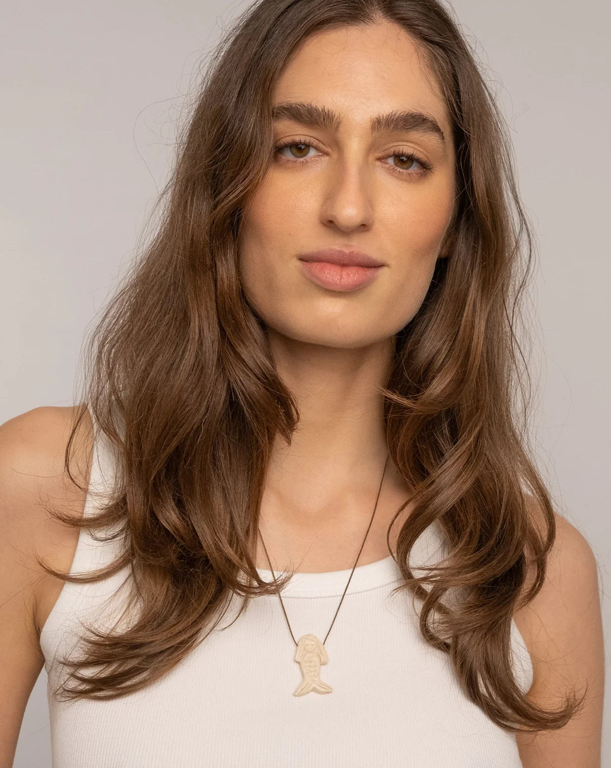 Ceramic Little Mermaid Pendant