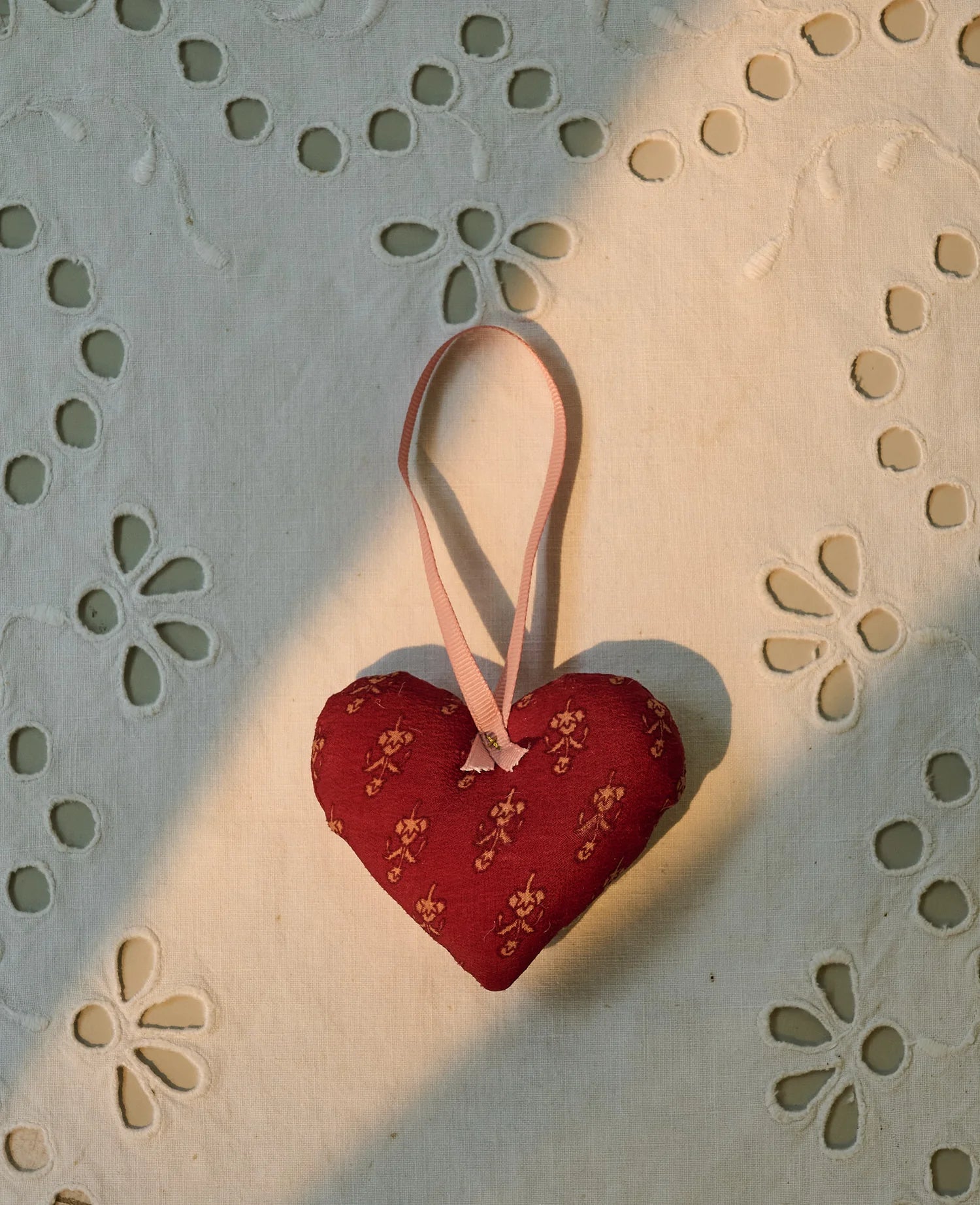 Megan Heart SILK Ornament