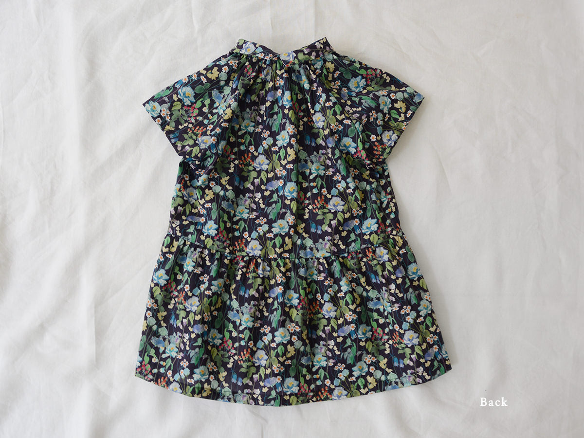 Dress Bridget- Navy Flower