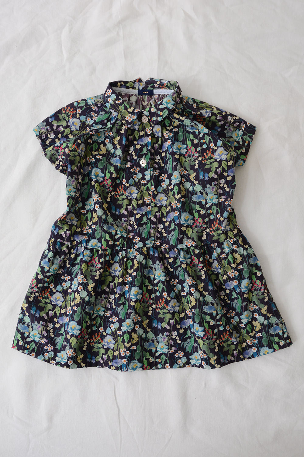 Dress Bridget- Navy Flower